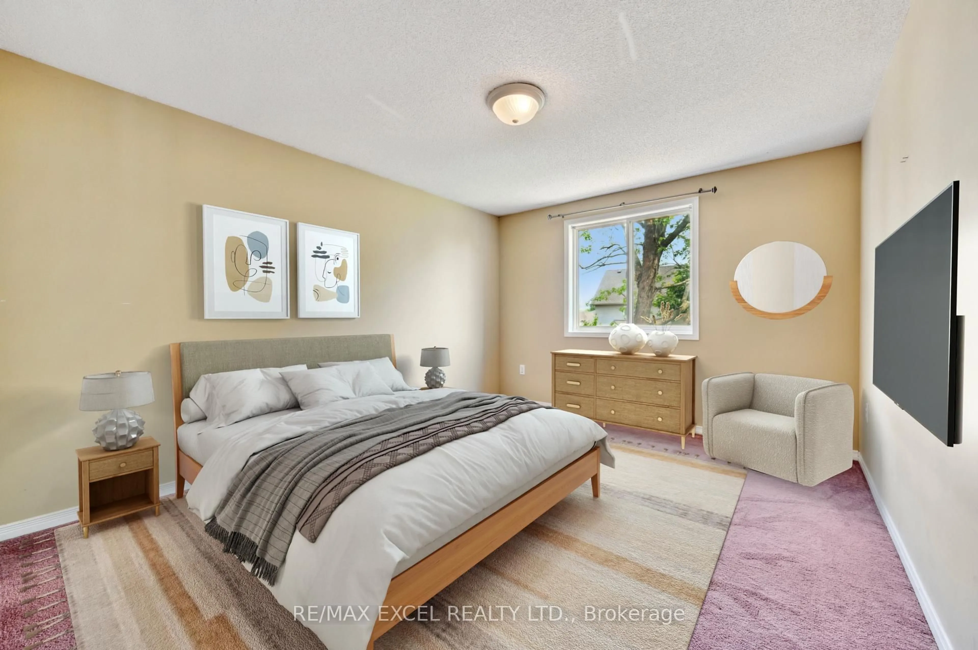 Bedroom with bed, unknown for 451 Citadel Crt, Waterloo Ontario N2K 3Y4