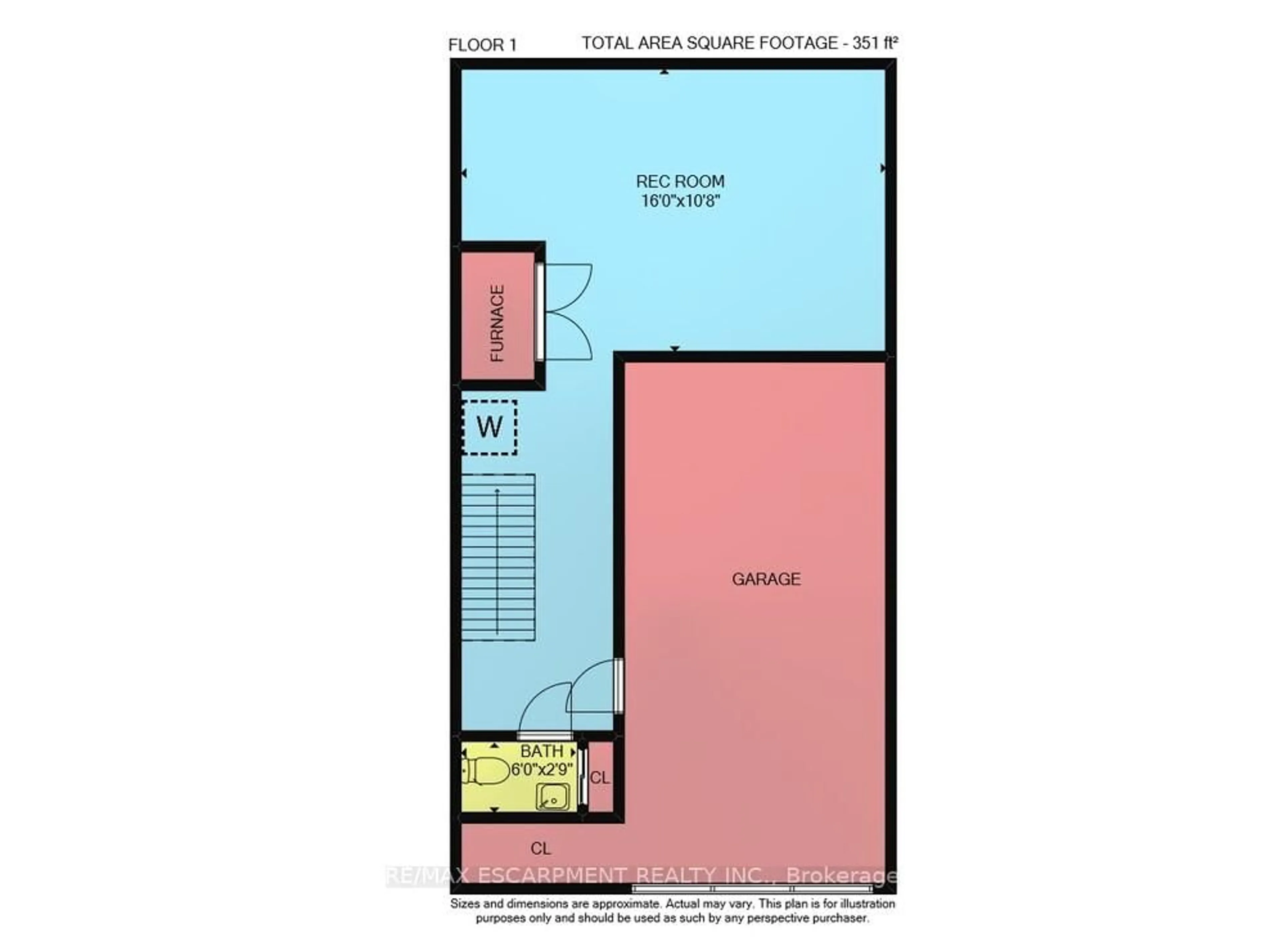 Floor plan for 10 ANGUS Rd #124, Hamilton Ontario L8K 6K3