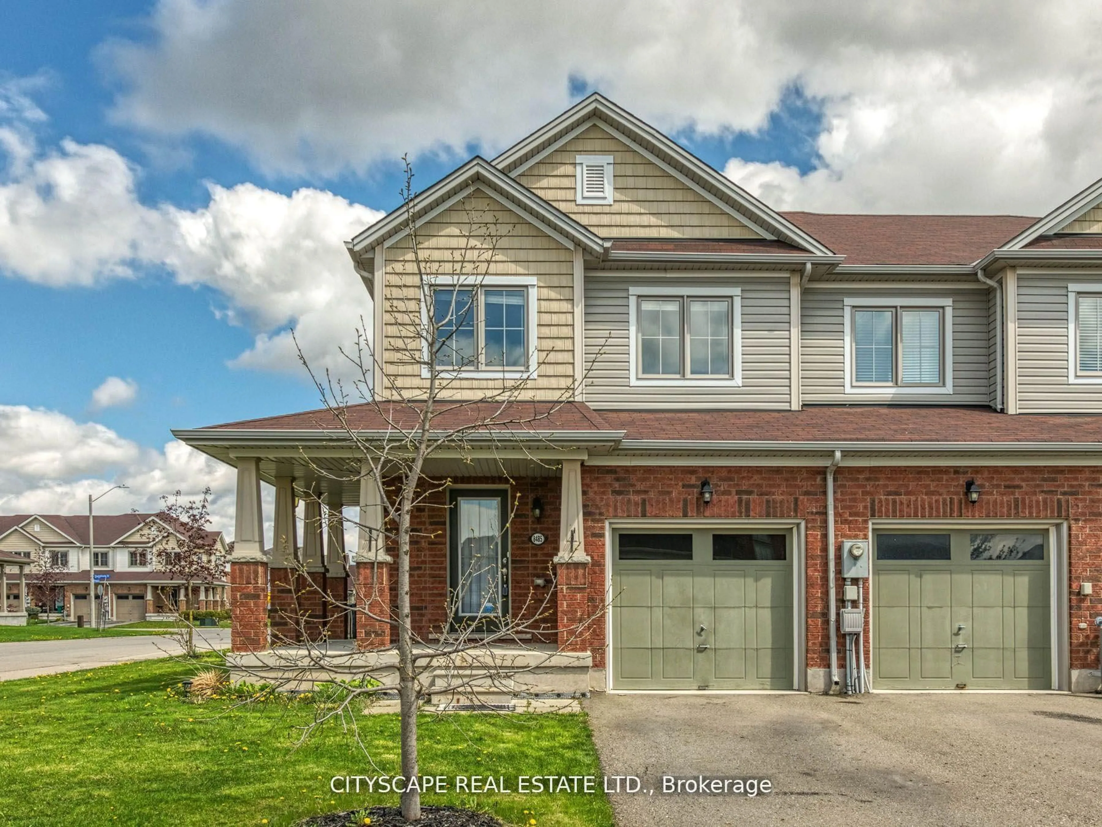 Home with brick exterior material, street for 8485 Primrose Lane, Niagara Falls Ontario L2H 0K8