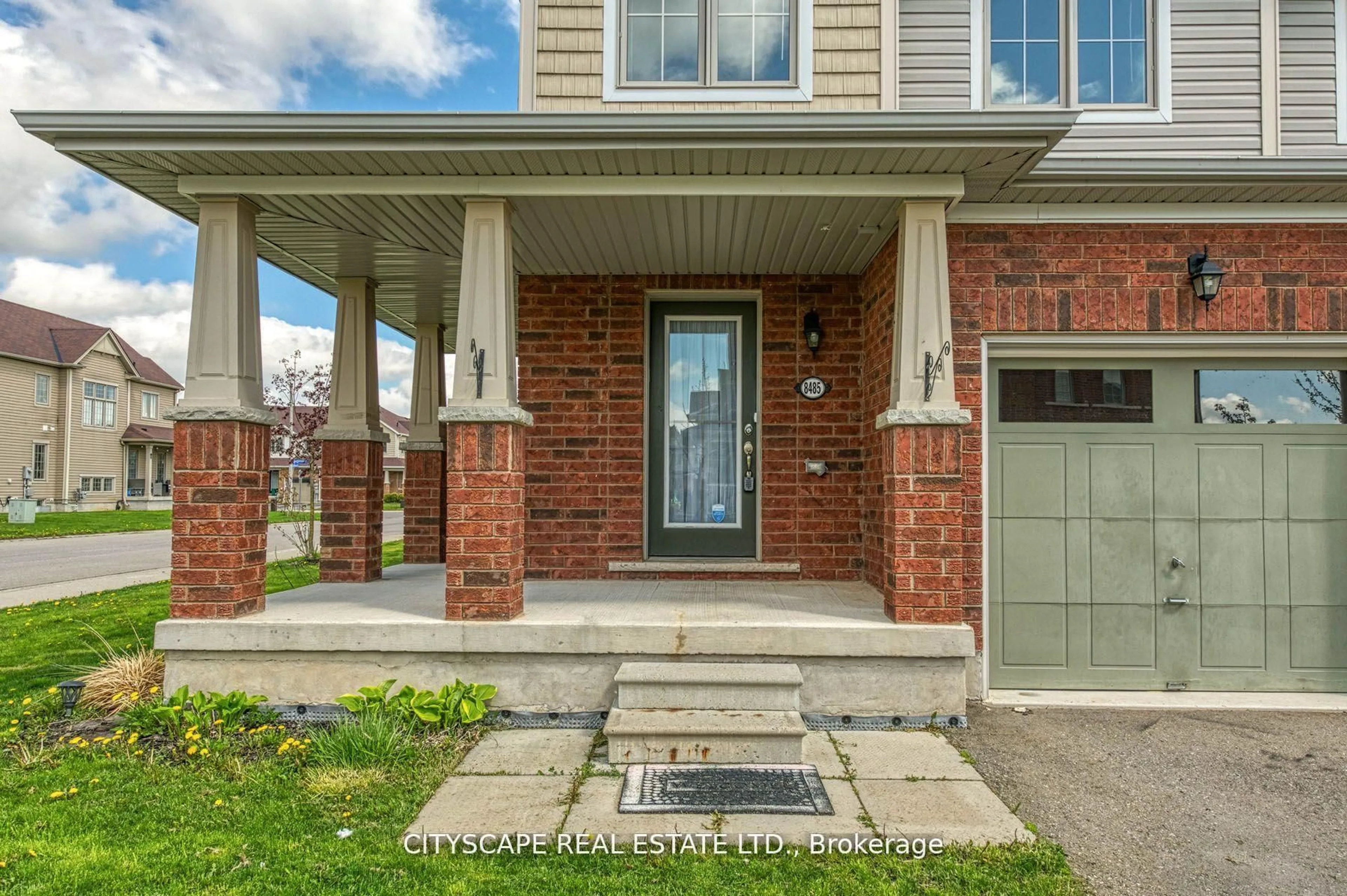 Home with brick exterior material, street for 8485 Primrose Lane, Niagara Falls Ontario L2H 0K8