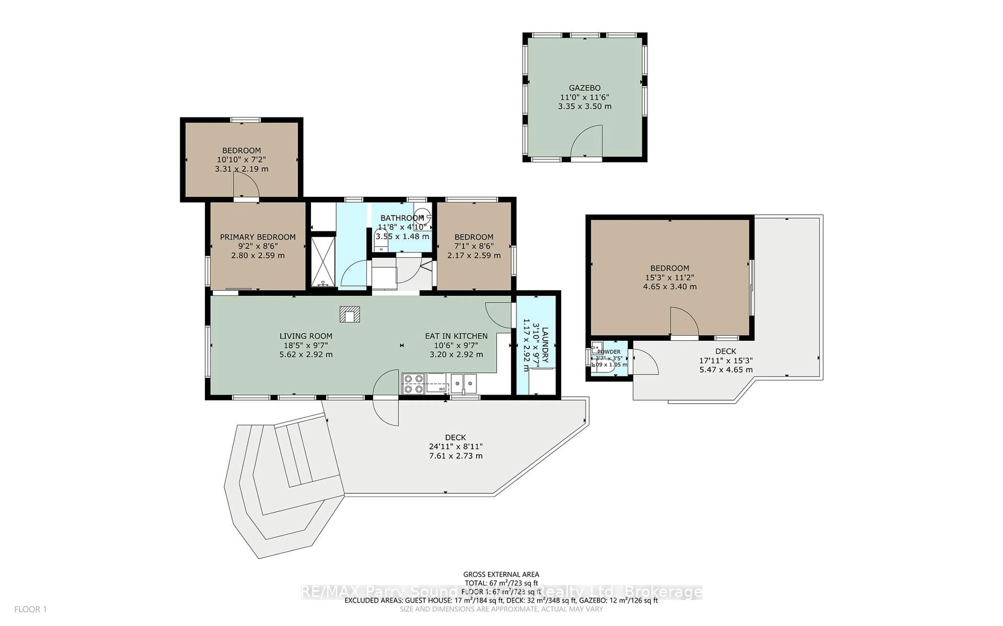 Floor plan for 78 Captain Estates Rd, Whitestone Ontario P0A 1G0
