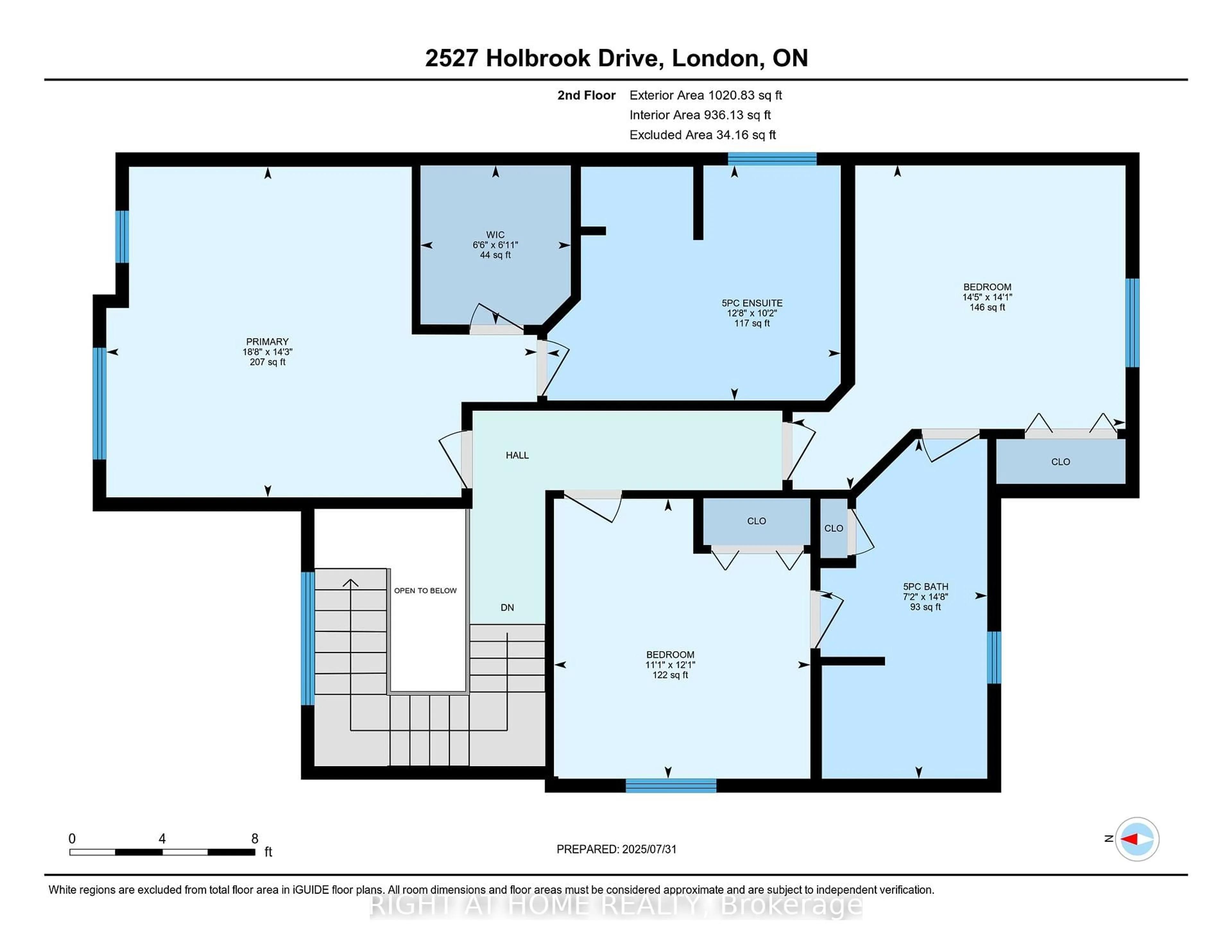 Floor plan for 2527 Holbrook Dr, London South Ontario N6M 0E8