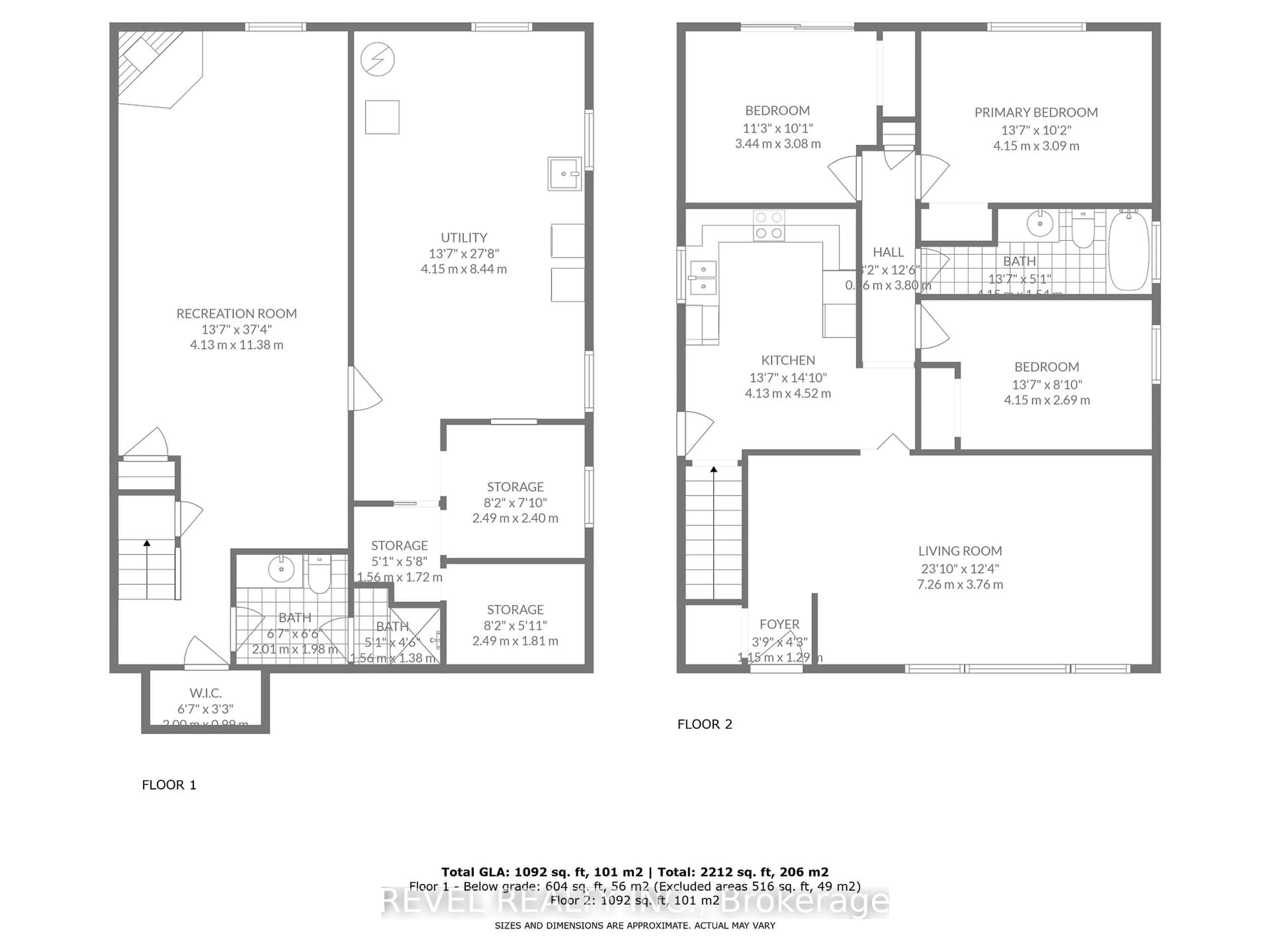 Floor plan for 15 Marshall St, Brantford Ontario N3R 3C8