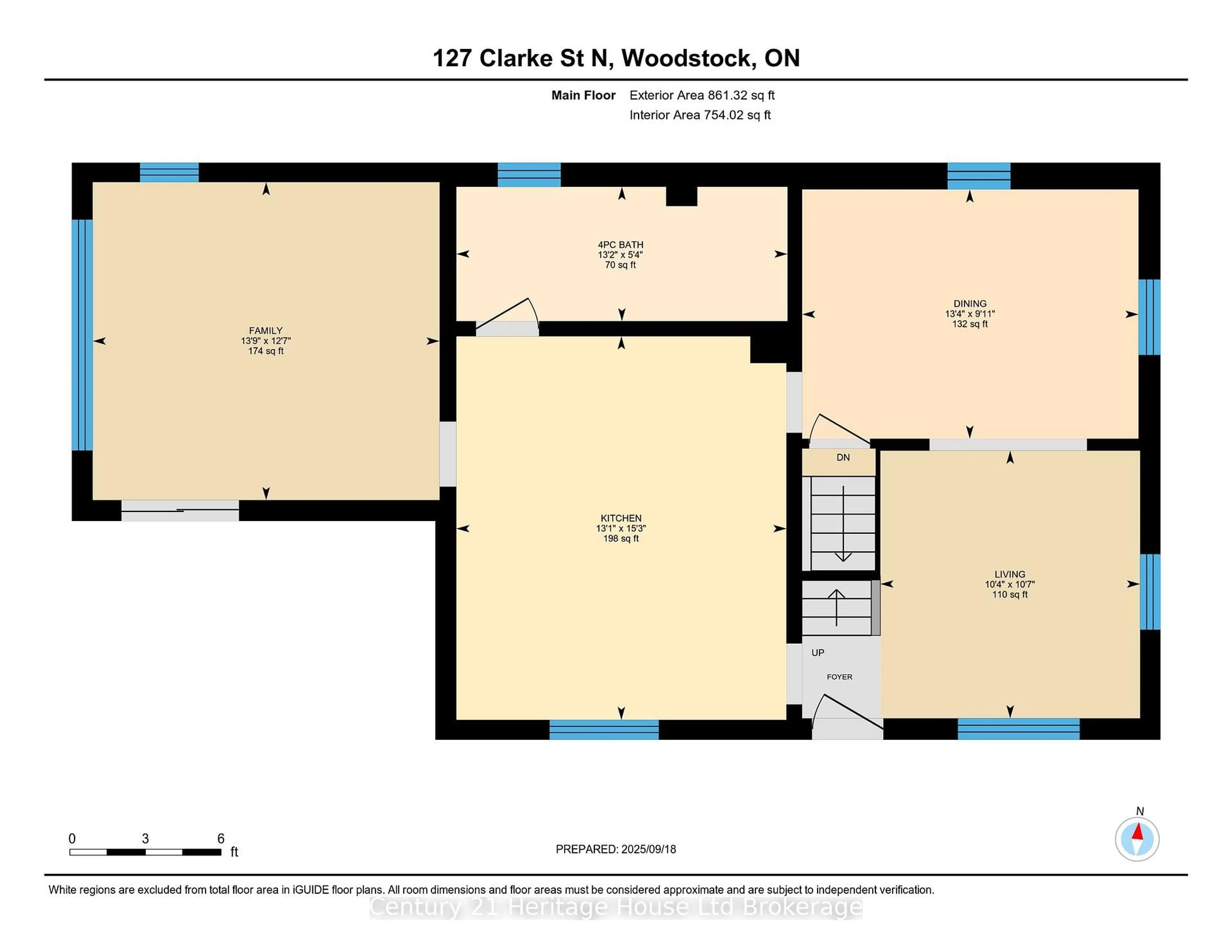 Floor plan for 127 Clarke St, Woodstock Ontario N4S 7M6