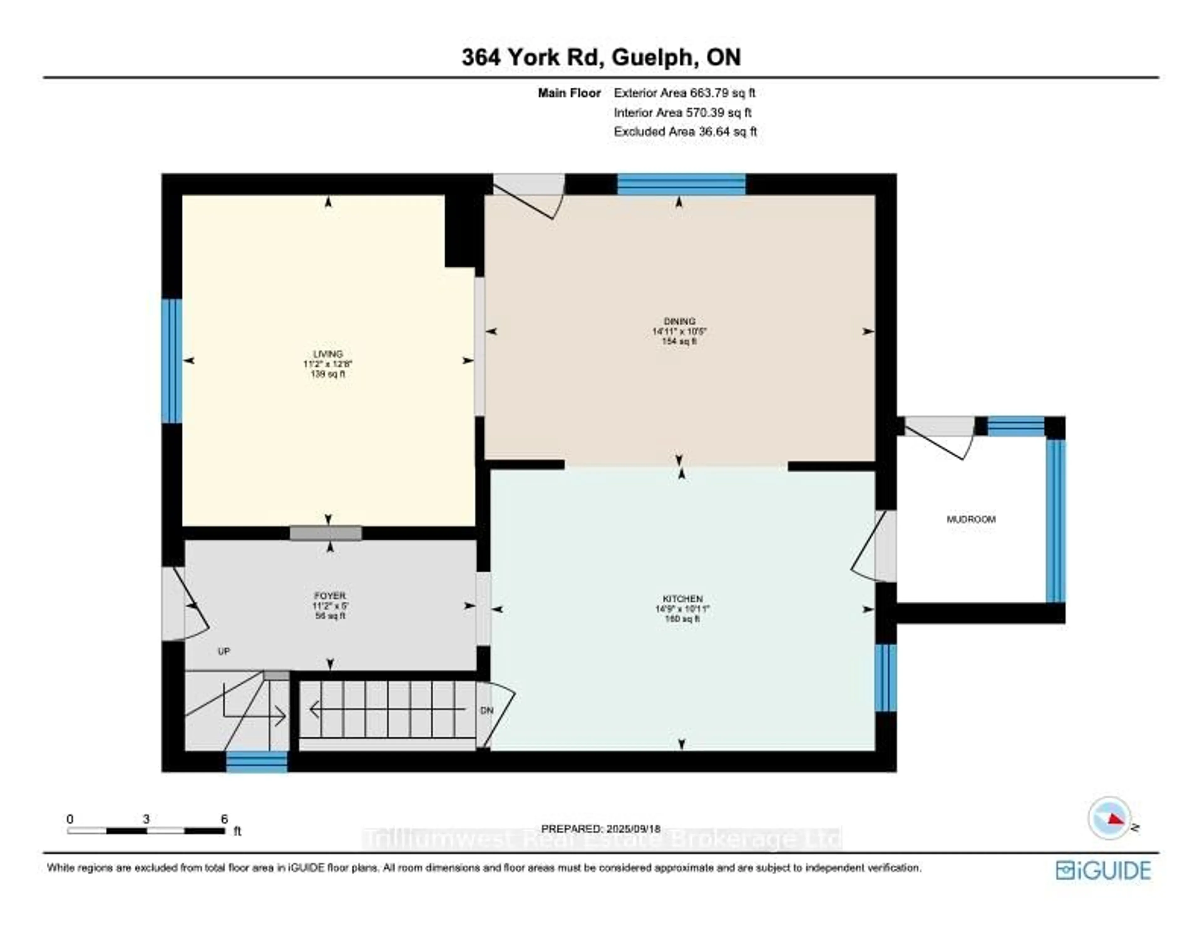 Floor plan for 364 York Rd, Guelph Ontario N1E 3H1