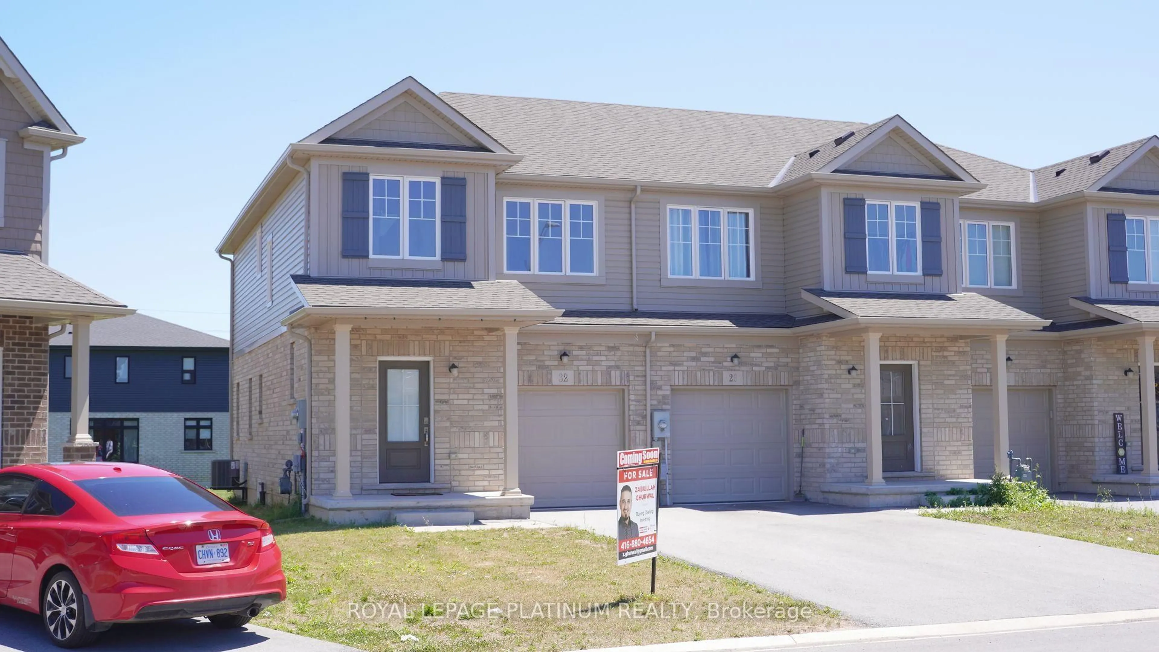 Home with brick exterior material, street for 32 Sunflower Pl, Welland Ontario L3B 5N8