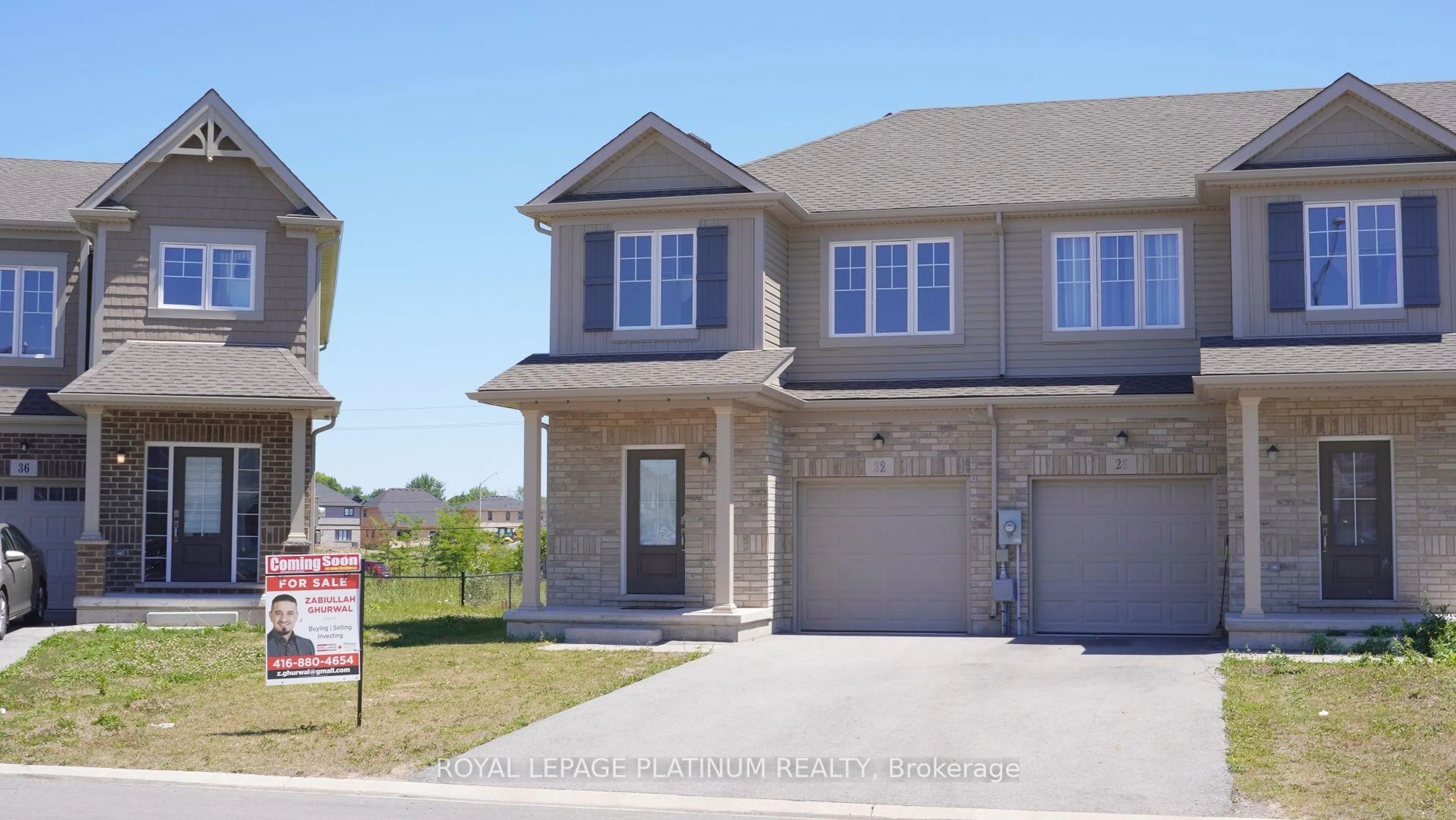 Home with brick exterior material, street for 32 Sunflower Pl, Welland Ontario L3B 5N8