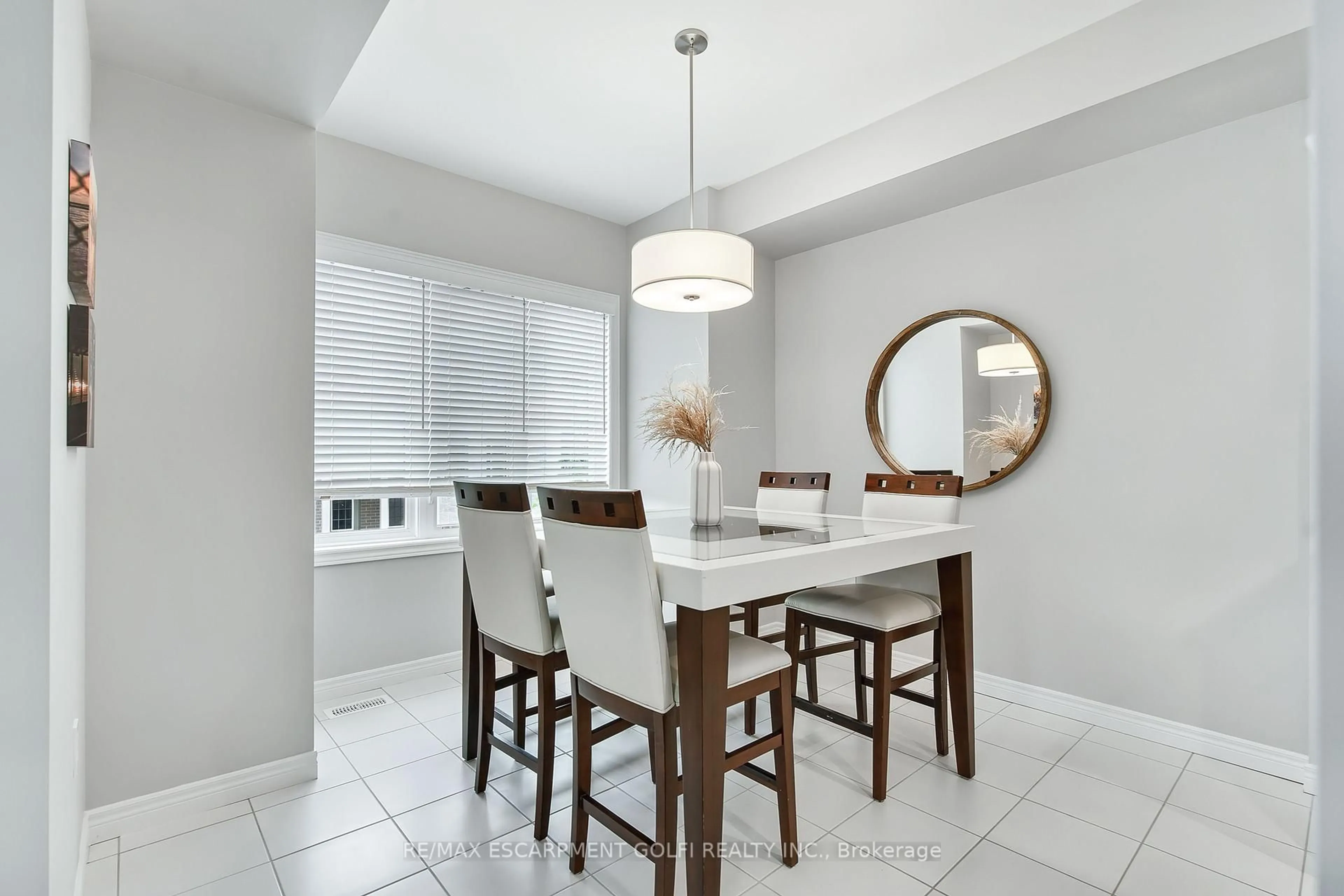 Dining room, ceramic/tile floor for 37 Marr Lane, Hamilton Ontario L9K 0K1