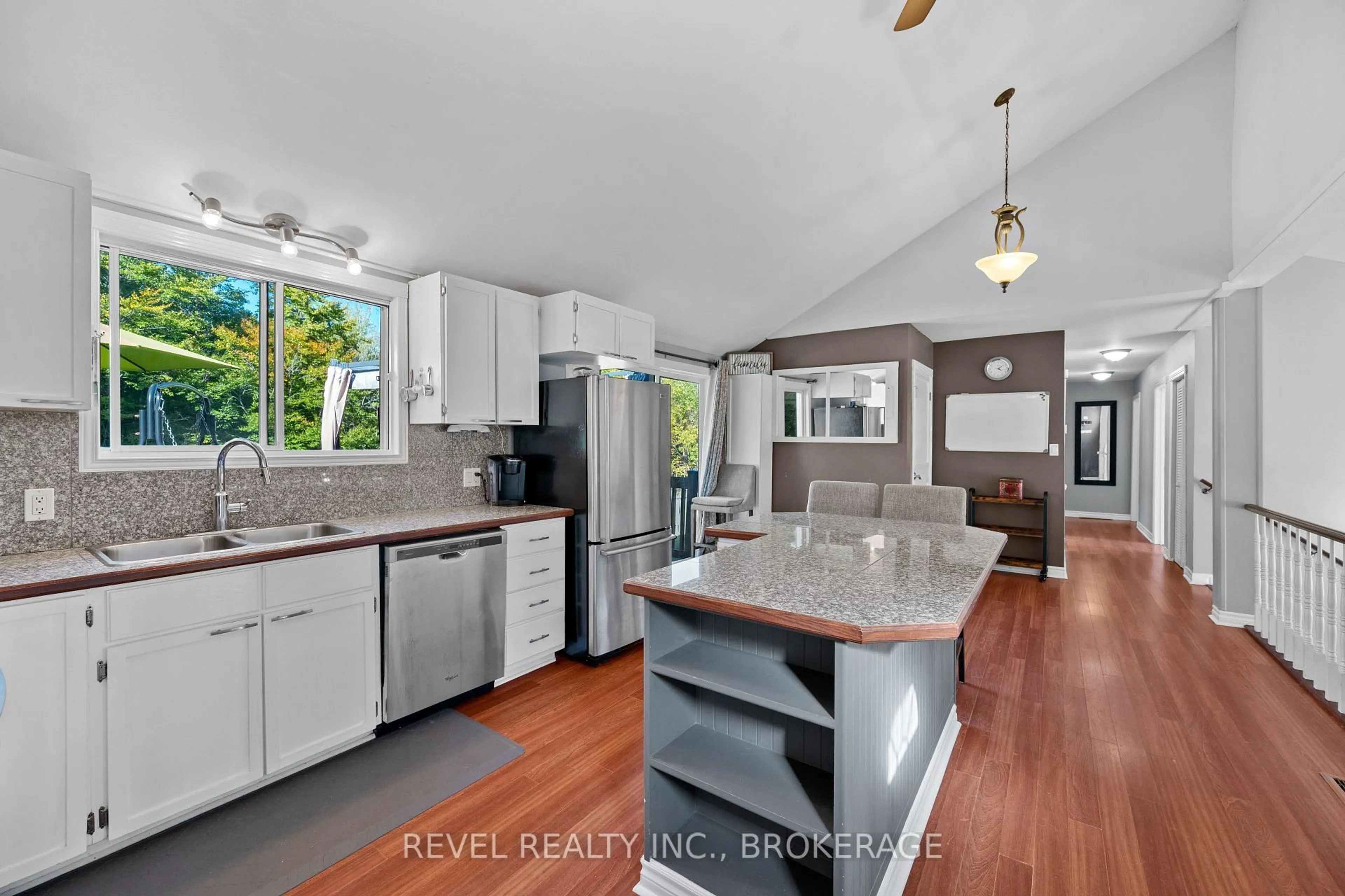 Open concept kitchen, ceramic/tile floor for 930 Haig Rd, Front of Leeds & Seeleys Bay Ontario K0E 1L0