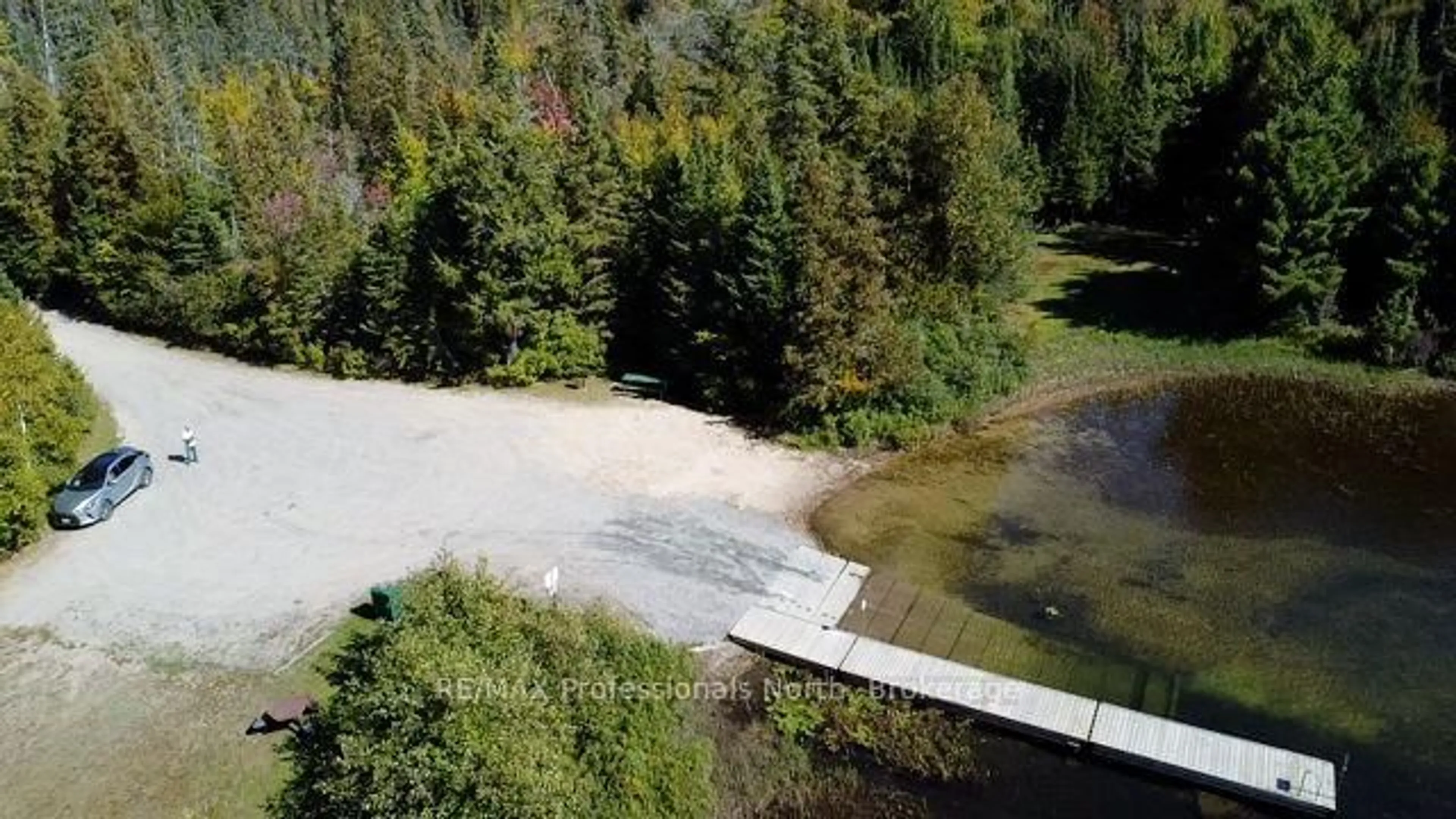 A pic from outside/outdoor area/front of a property/back of a property/a pic from drone, water/lake/river/ocean view for 298 Angus Point Rd, Machar Ontario P0A 1X0