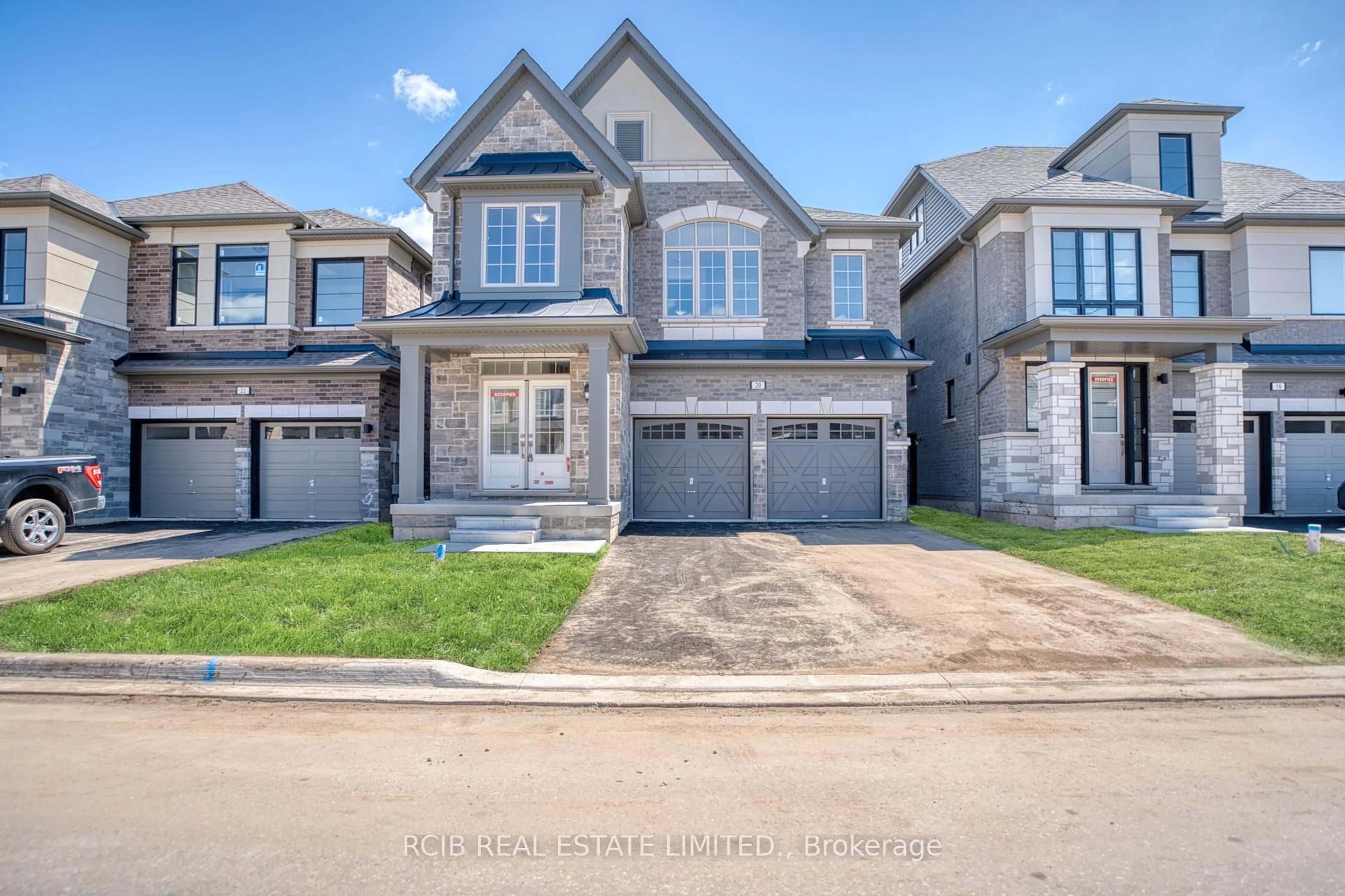 Home with brick exterior material, street for 20 Stanley Leitch Dr, Erin Ontario N0B 1T0
