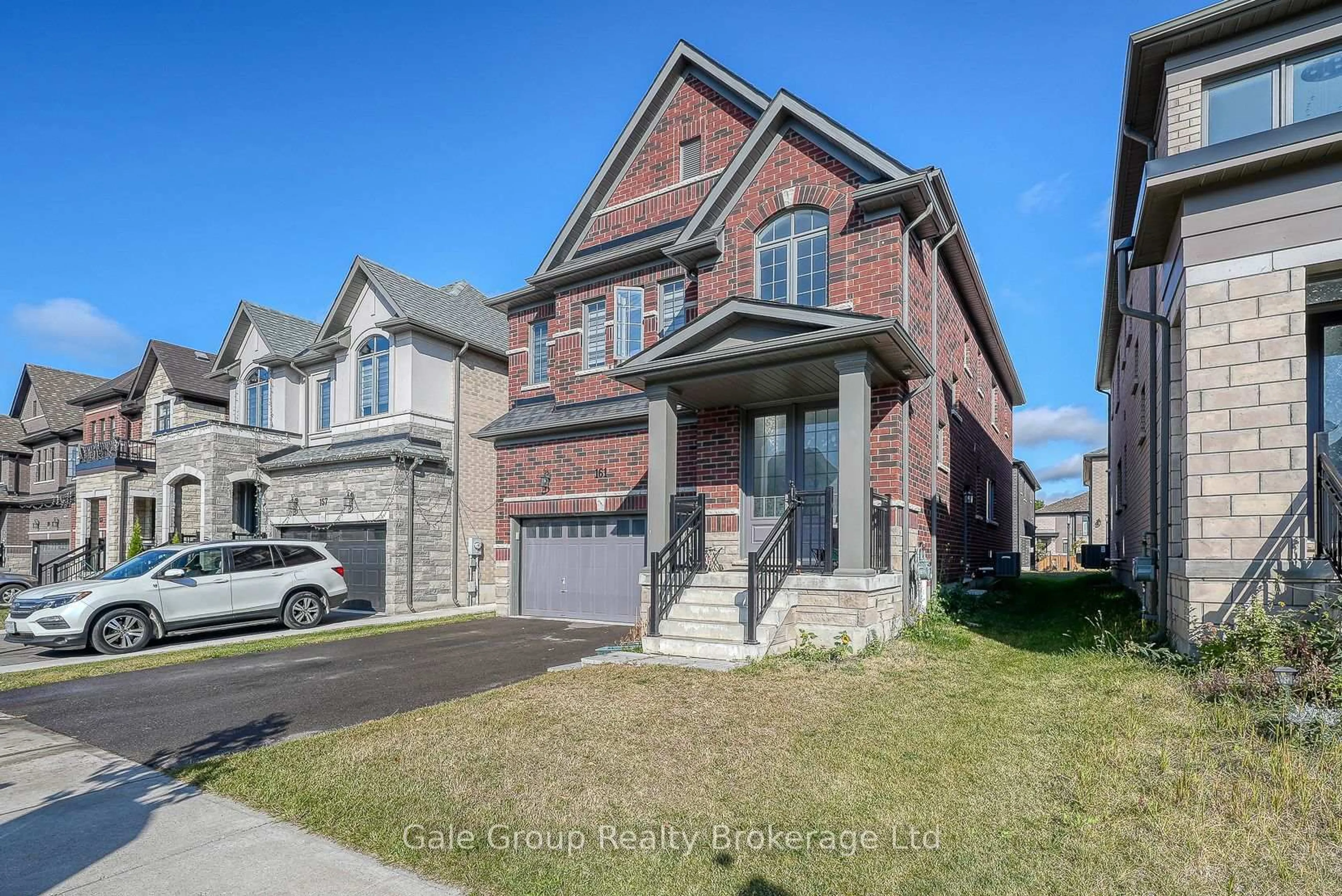 Home with brick exterior material, street for 161 Silverwood Cres, Woodstock Ontario N4T 0M6