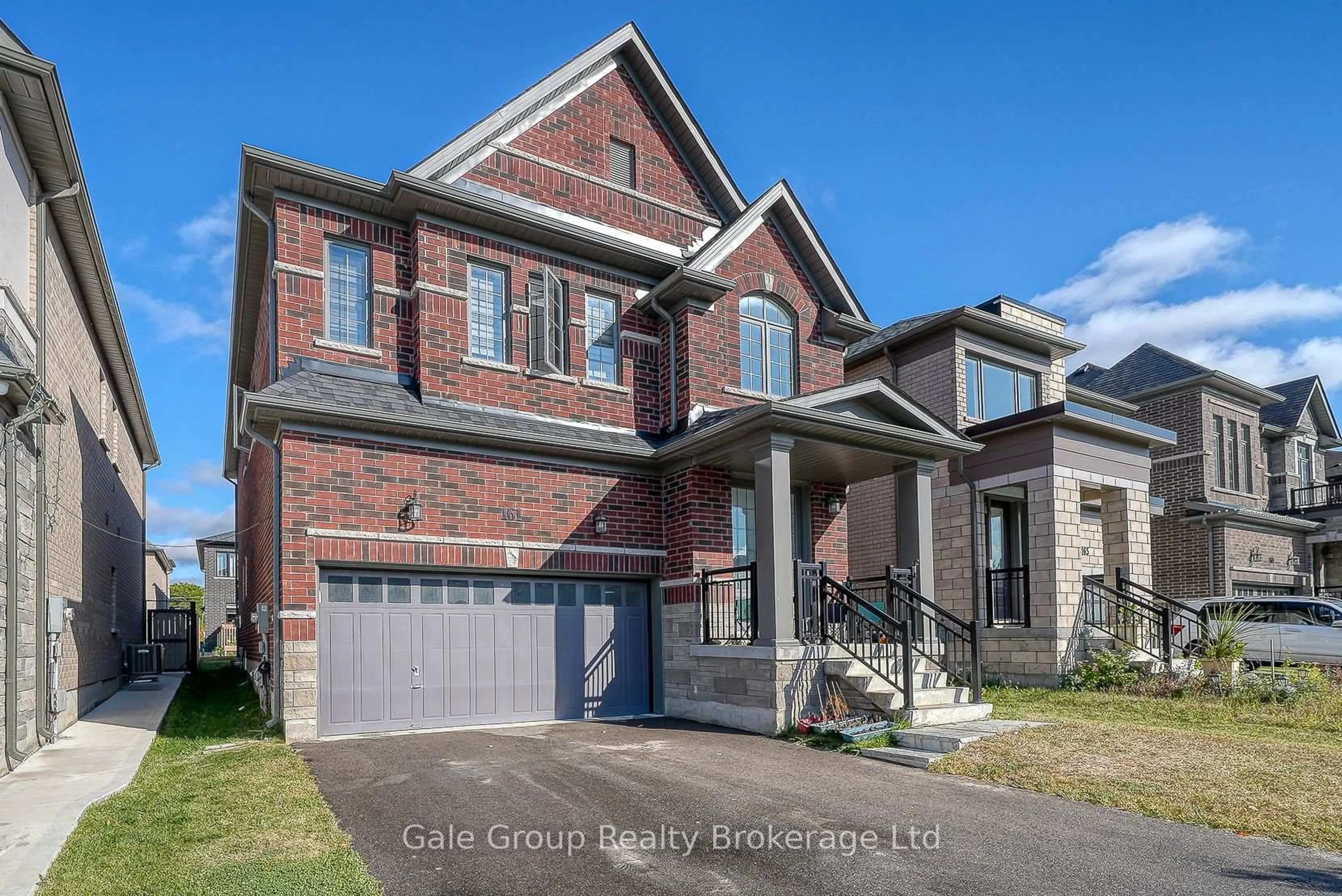 Home with brick exterior material, street for 161 Silverwood Cres, Woodstock Ontario N4T 0M6