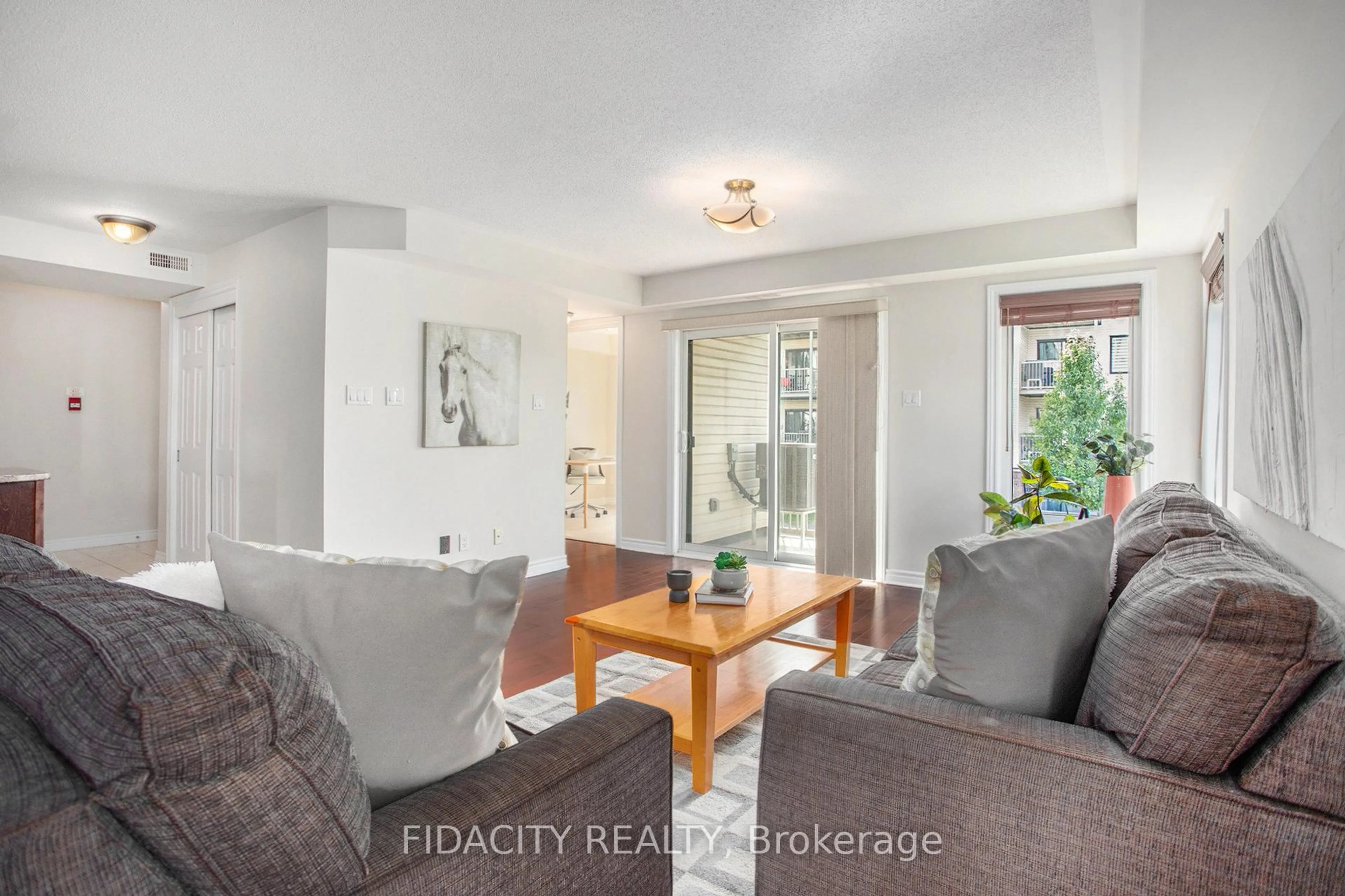 Living room with furniture, unknown for 215 Bluestone Private #4, Ottawa Ontario K4A 0X7