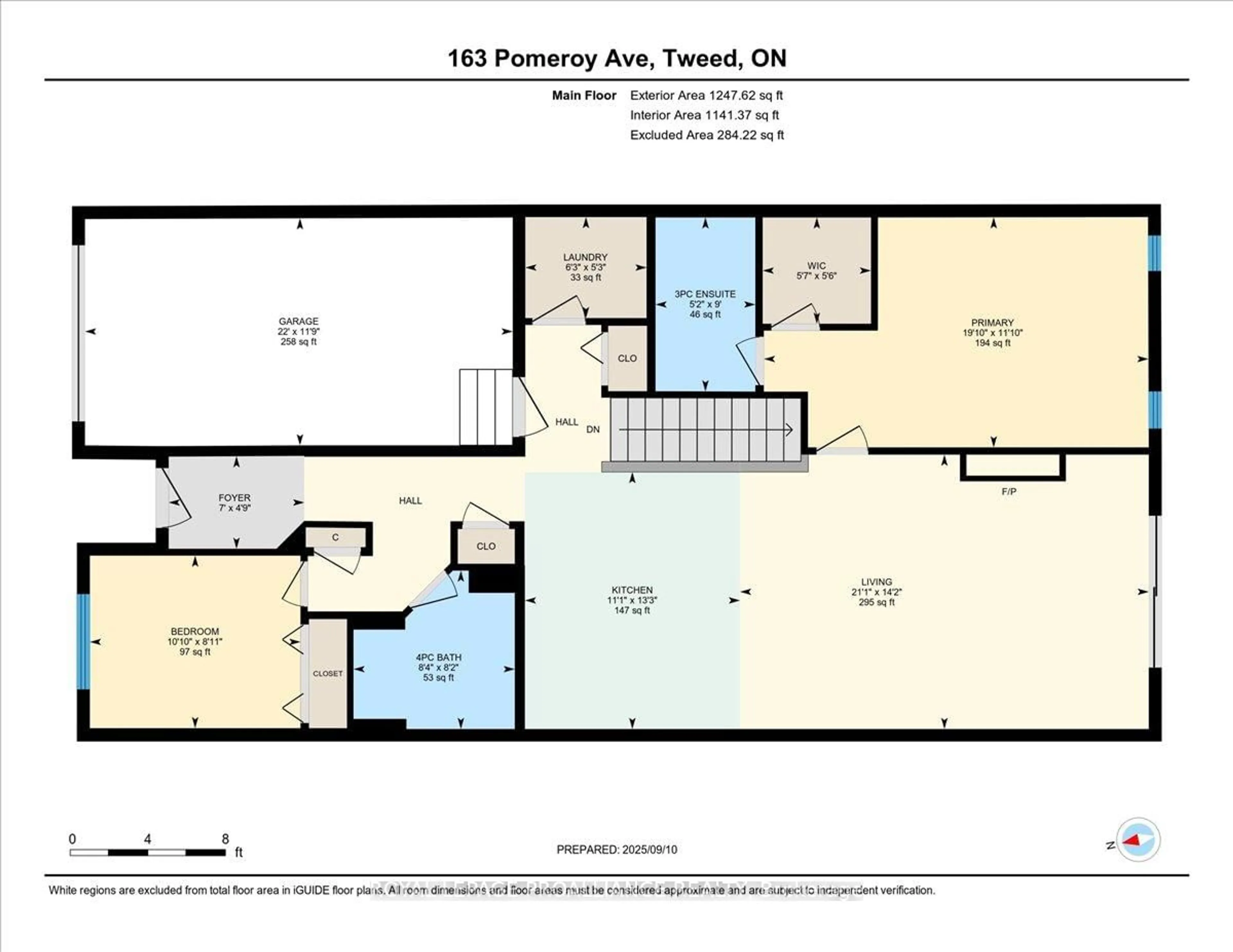 Floor plan for 163 Pomeroy Ave, Tweed Ontario K0K 3J0