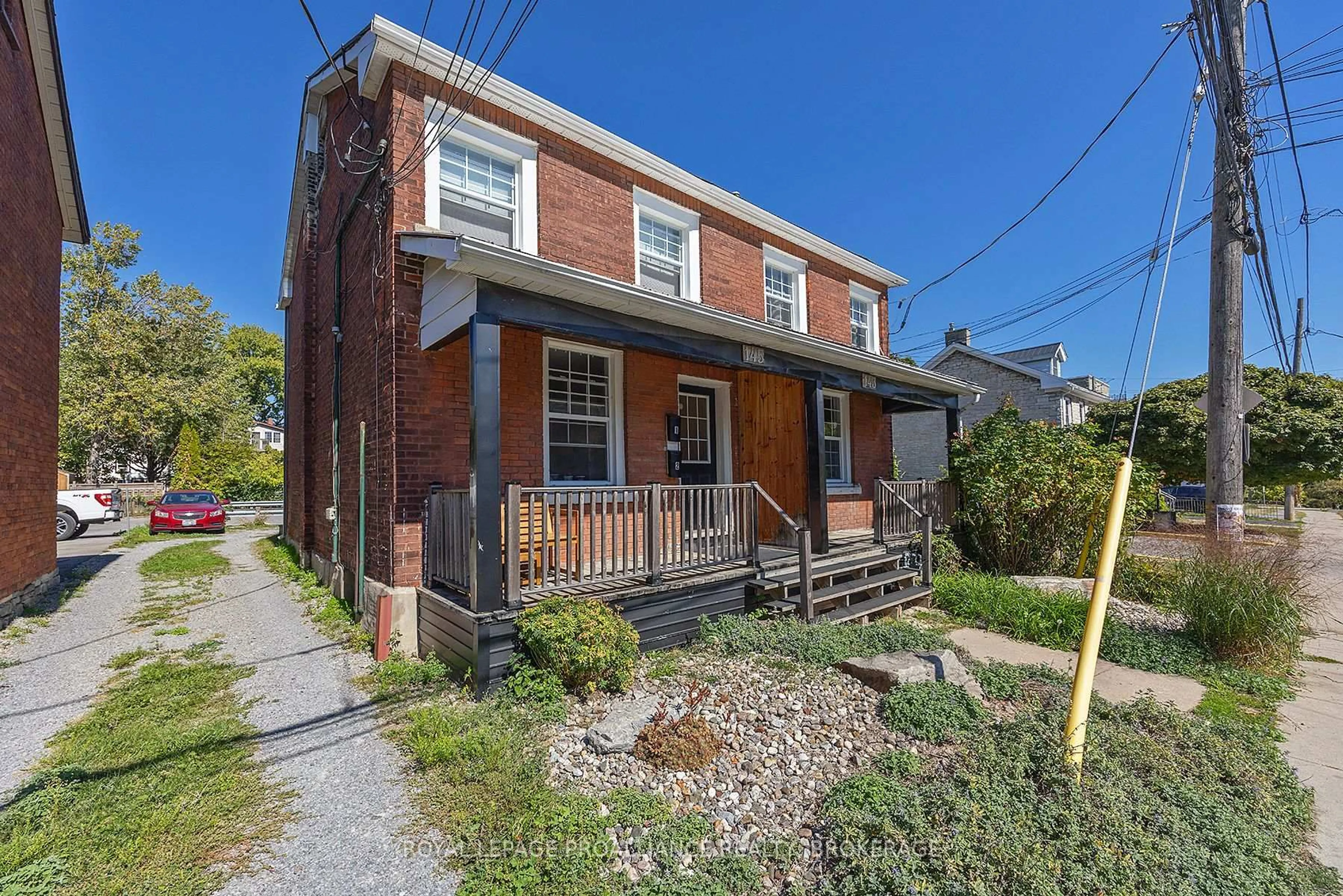 Home with brick exterior material, street for 143-145 Ordnance St, Kingston Ontario K7K 1G9