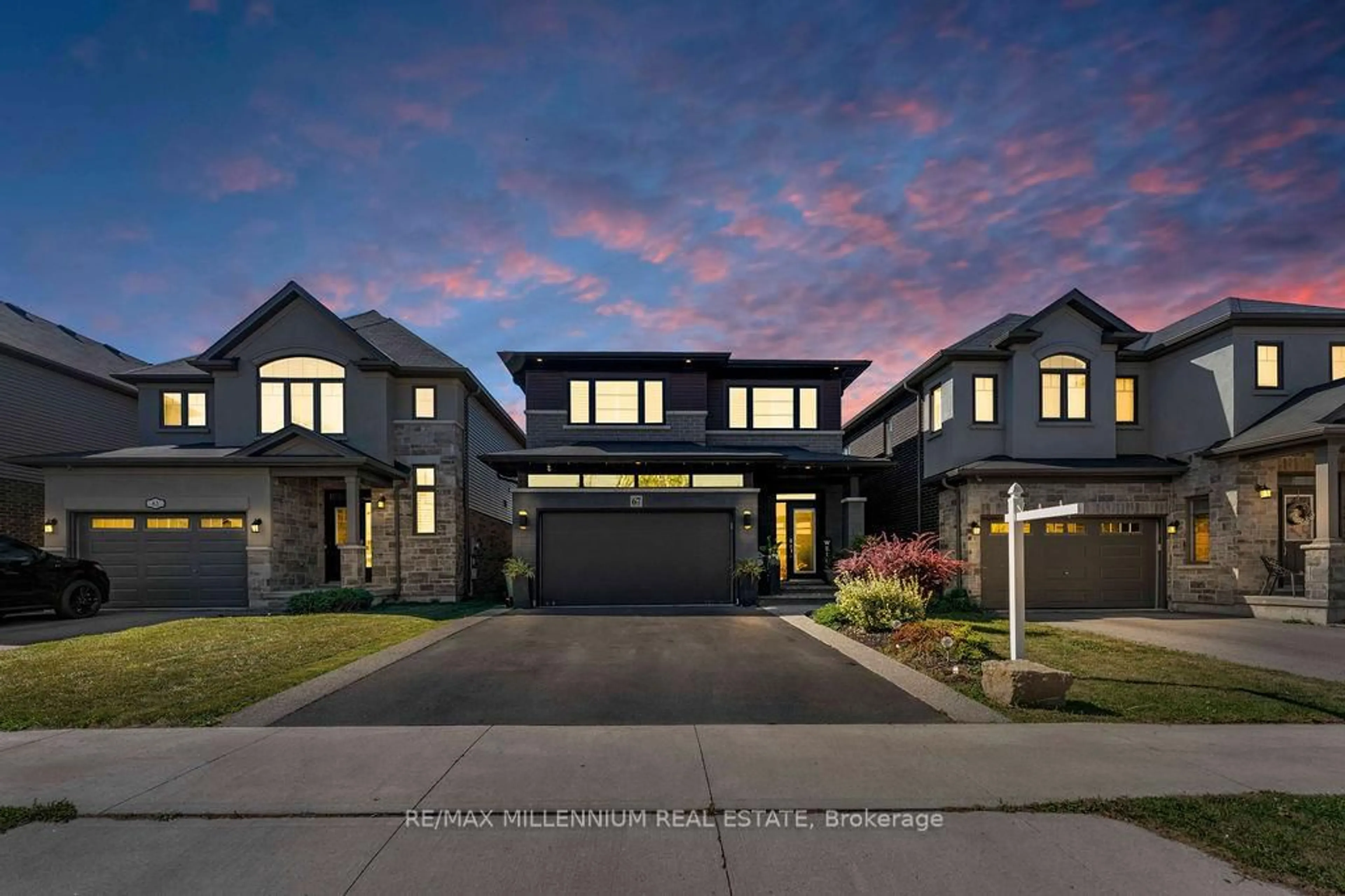 Home with brick exterior material, street for 67 Lexington Ave, Hamilton Ontario L8J 0L5