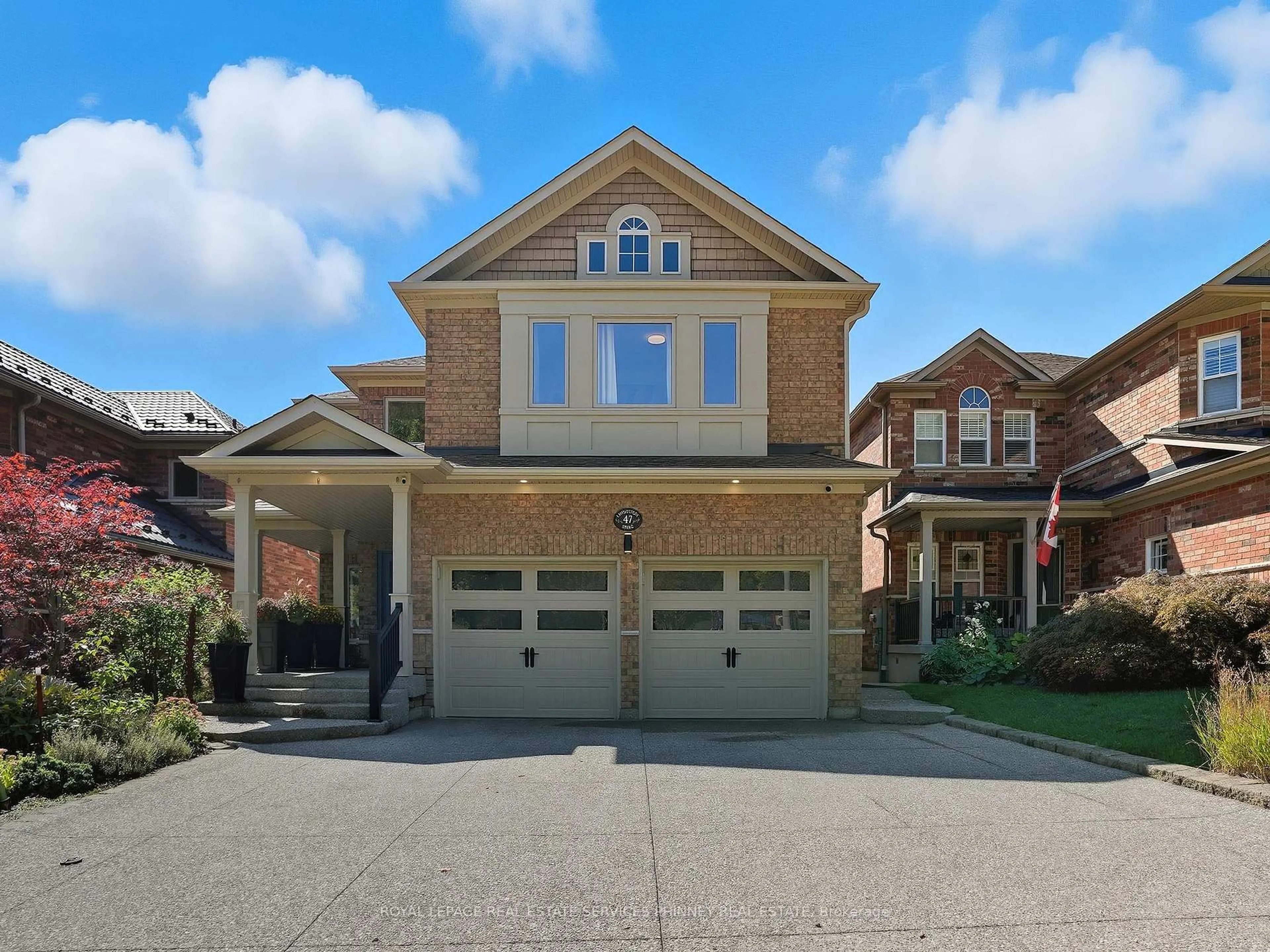 Home with brick exterior material, street for 47 Livingstone Dr, Hamilton Ontario L9H 7S4