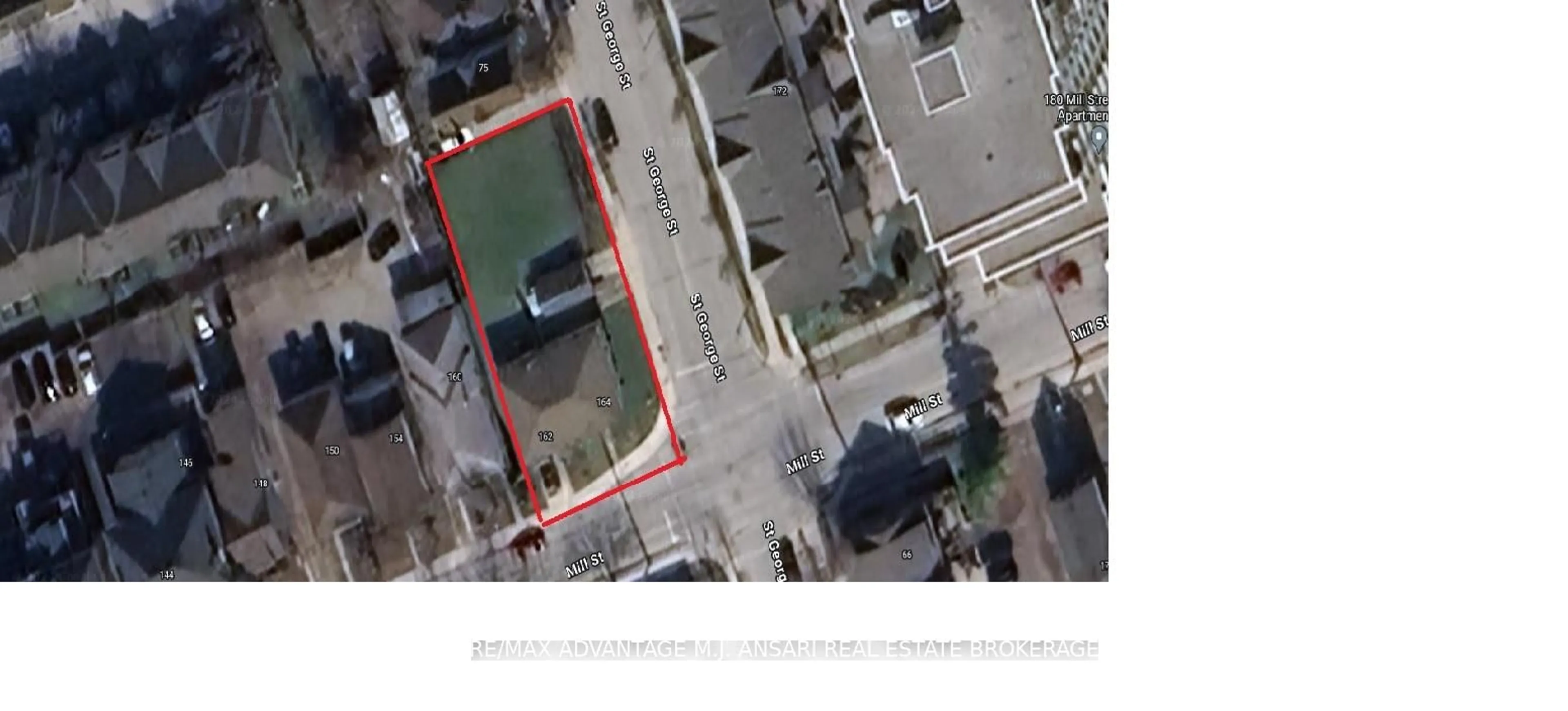 A pic from outside/outdoor area/front of a property/back of a property/a pic from drone, street for 162-164 MILL St, London East Ontario N6A 1P6