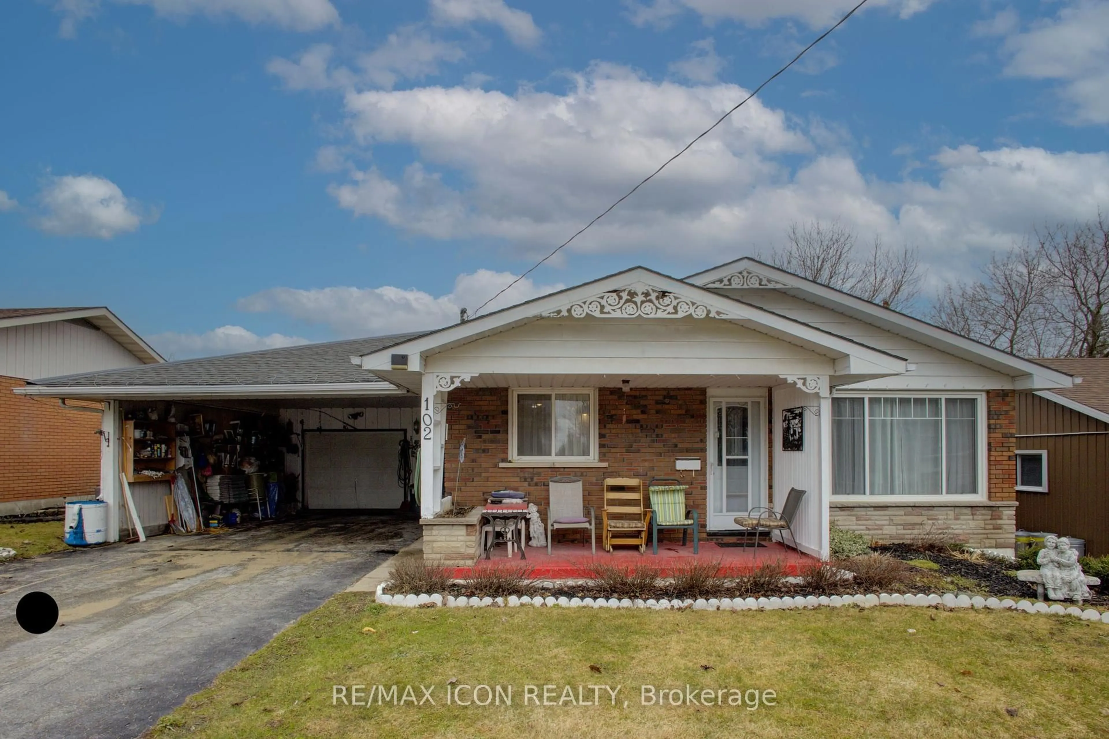 Home with brick exterior material, street for 102 Byeland Dr, Wellington North Ontario N0G 2L2