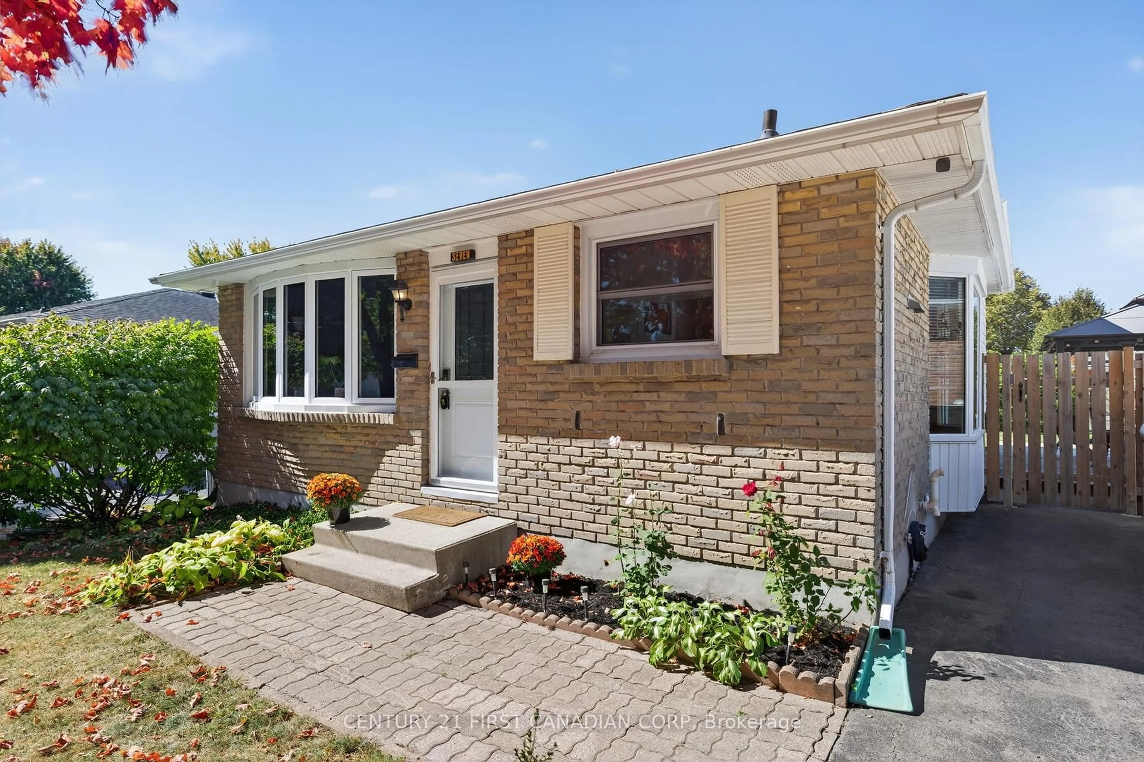 Home with brick exterior material, street for 7 Upcott Cres, London South Ontario N6E 1S6