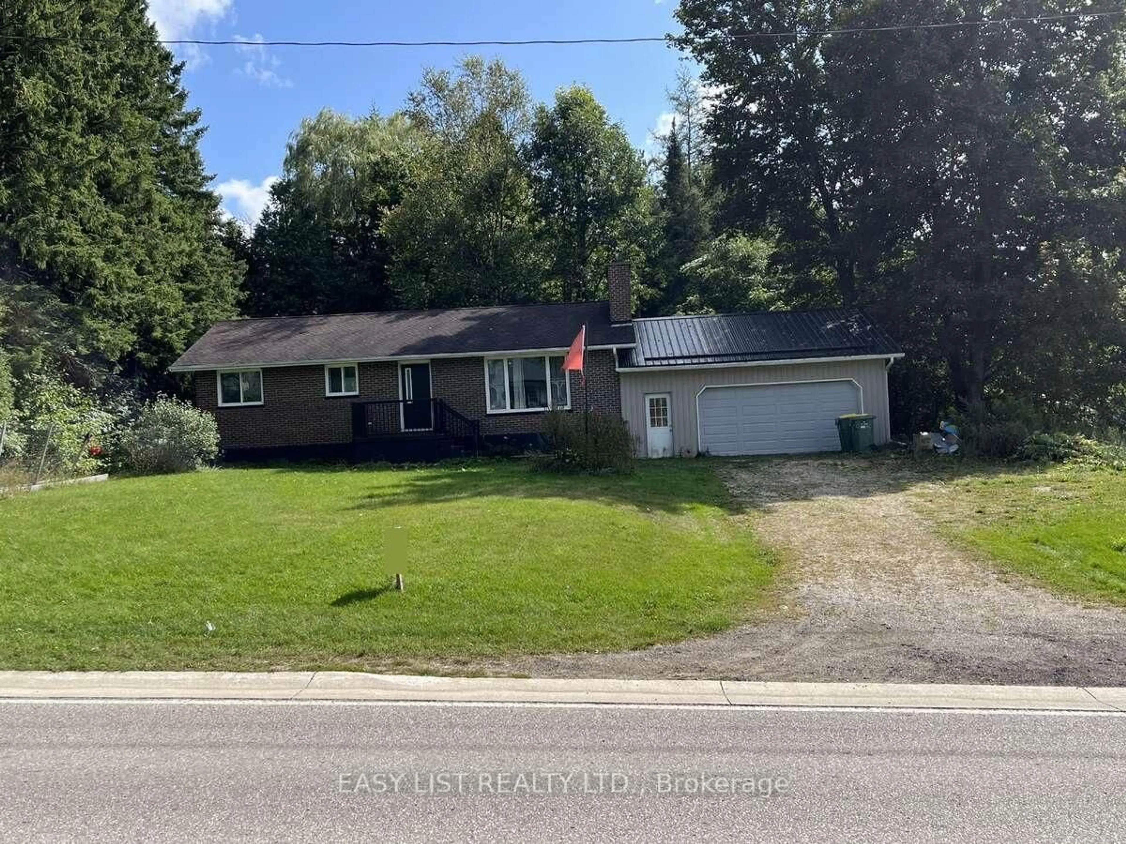 A pic from outside/outdoor area/front of a property/back of a property/a pic from drone, street for 405014 Grey Road 4, Grey Highlands Ontario N0C 1K0