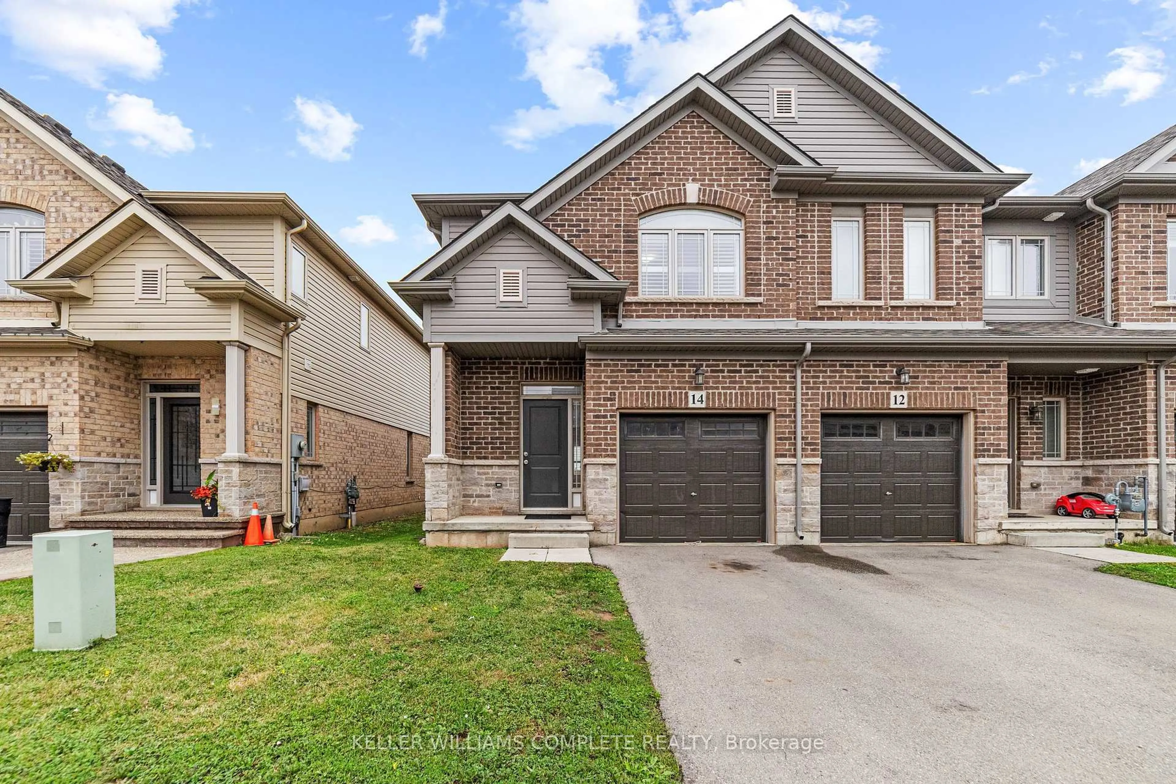 Home with brick exterior material, street for 14 Serenity Lane, Hamilton Ontario L0R 1P0