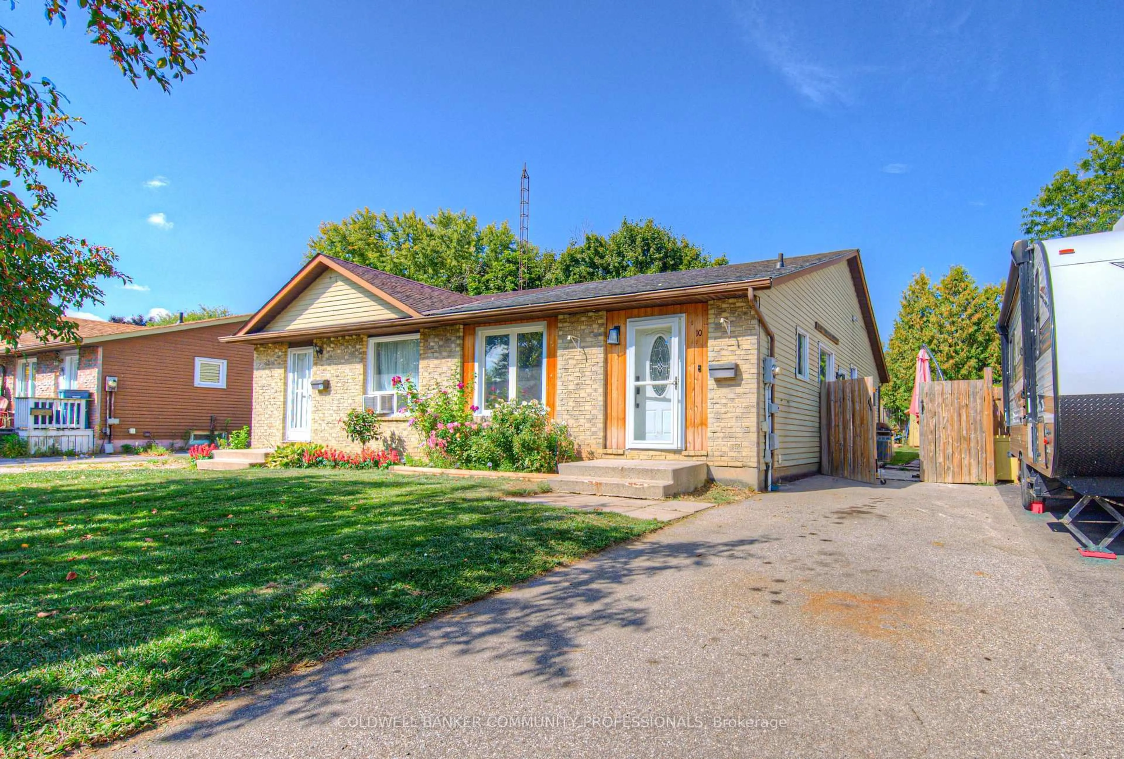 Home with brick exterior material, street for 10 Palomino Dr, Brantford Ontario N3P 1J7