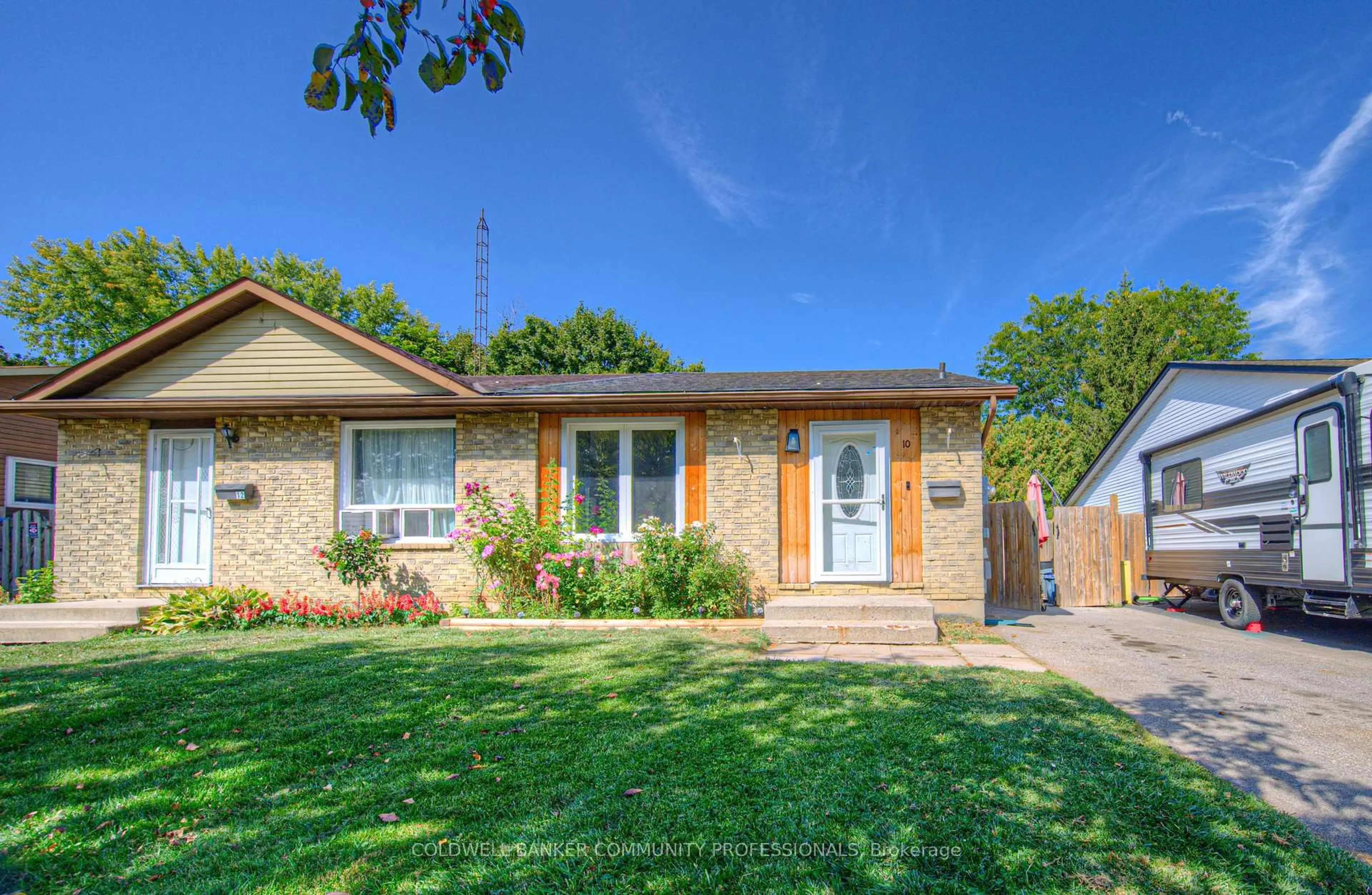 Home with brick exterior material, street for 10 Palomino Dr, Brantford Ontario N3P 1J7