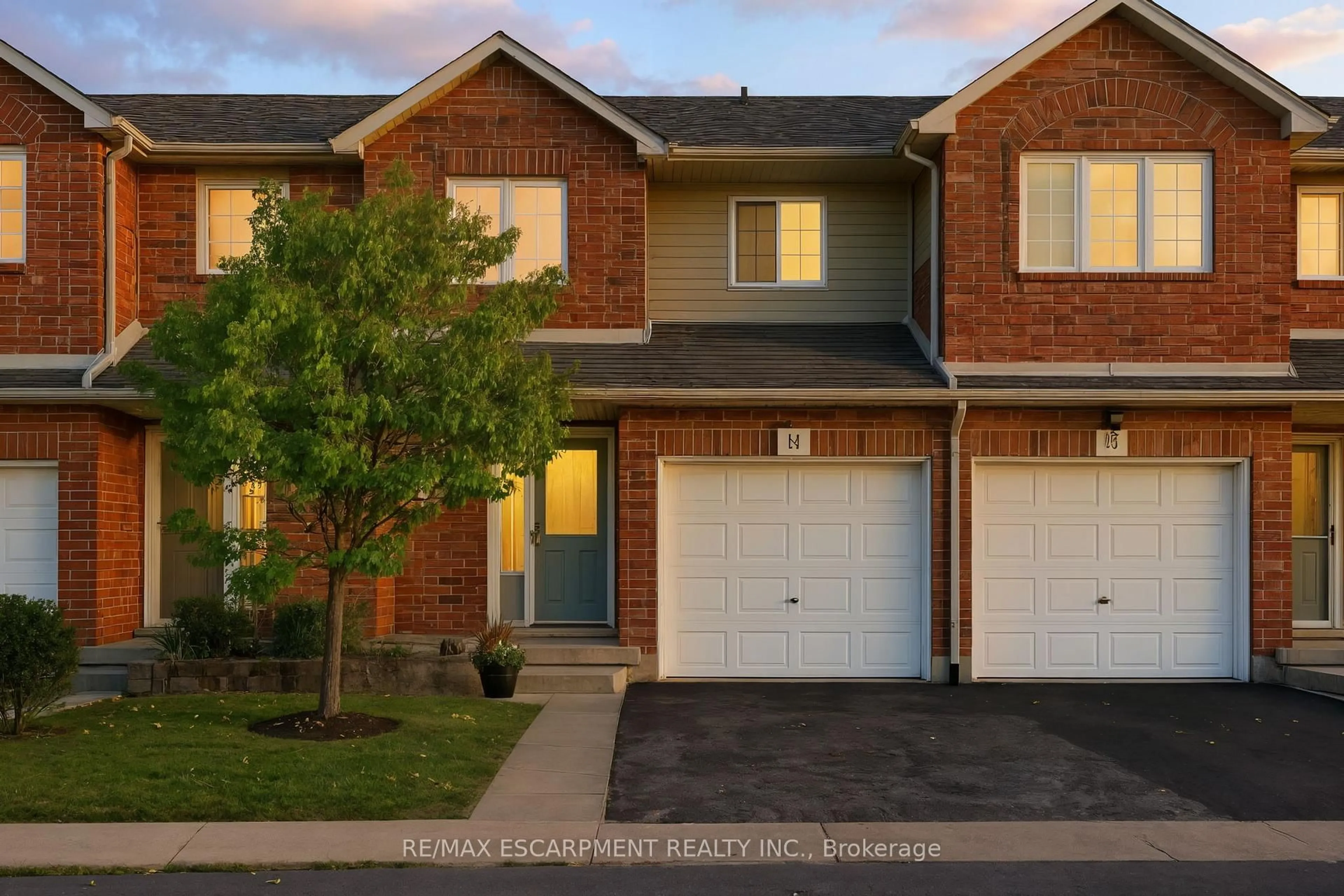 Home with brick exterior material, street for 1860 Upper Gage Ave #14, Hamilton Ontario L8W 3Y6