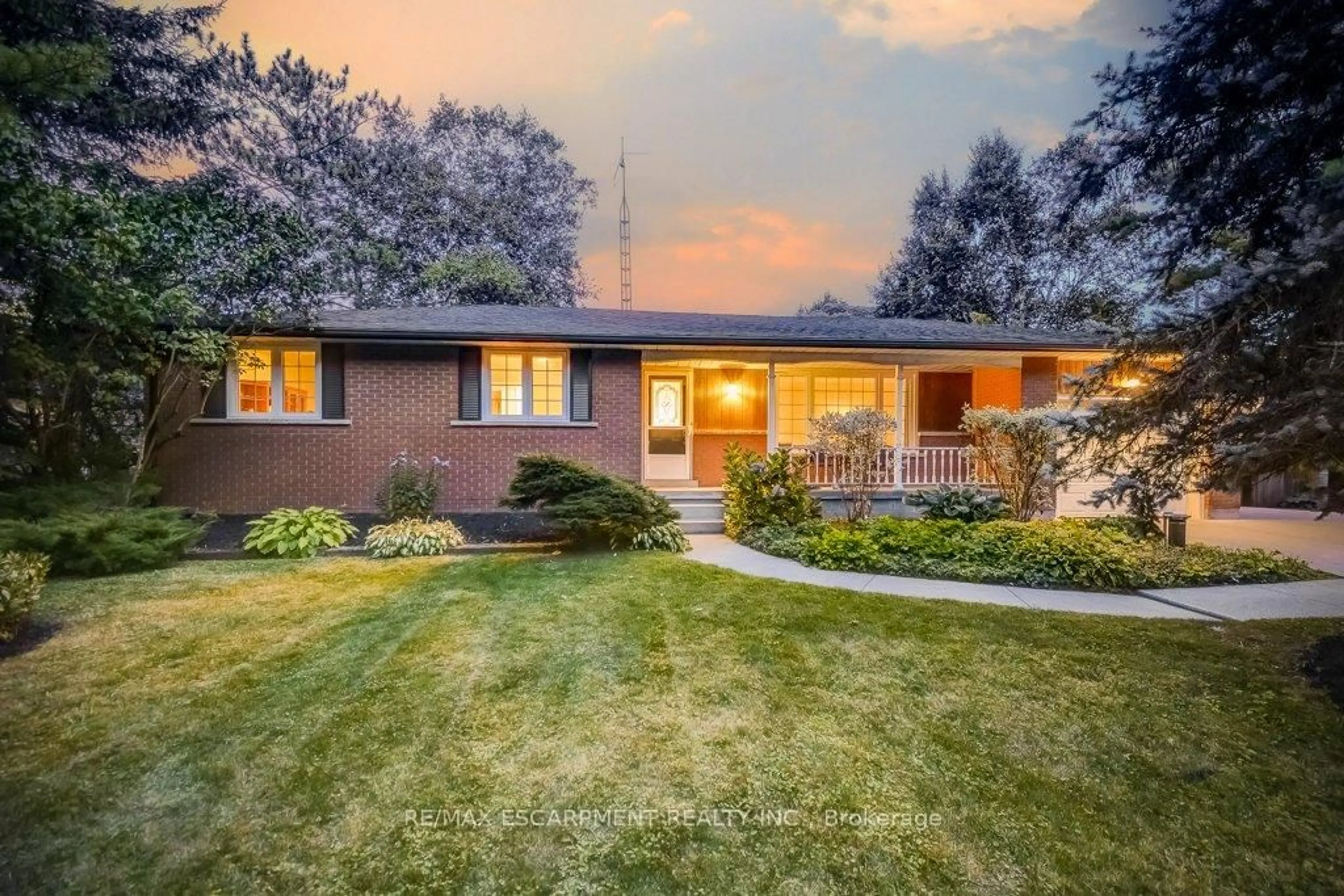 Home with brick exterior material, street for 420 CONCESSION 8 Rd, Hamilton Ontario L0R 2H0