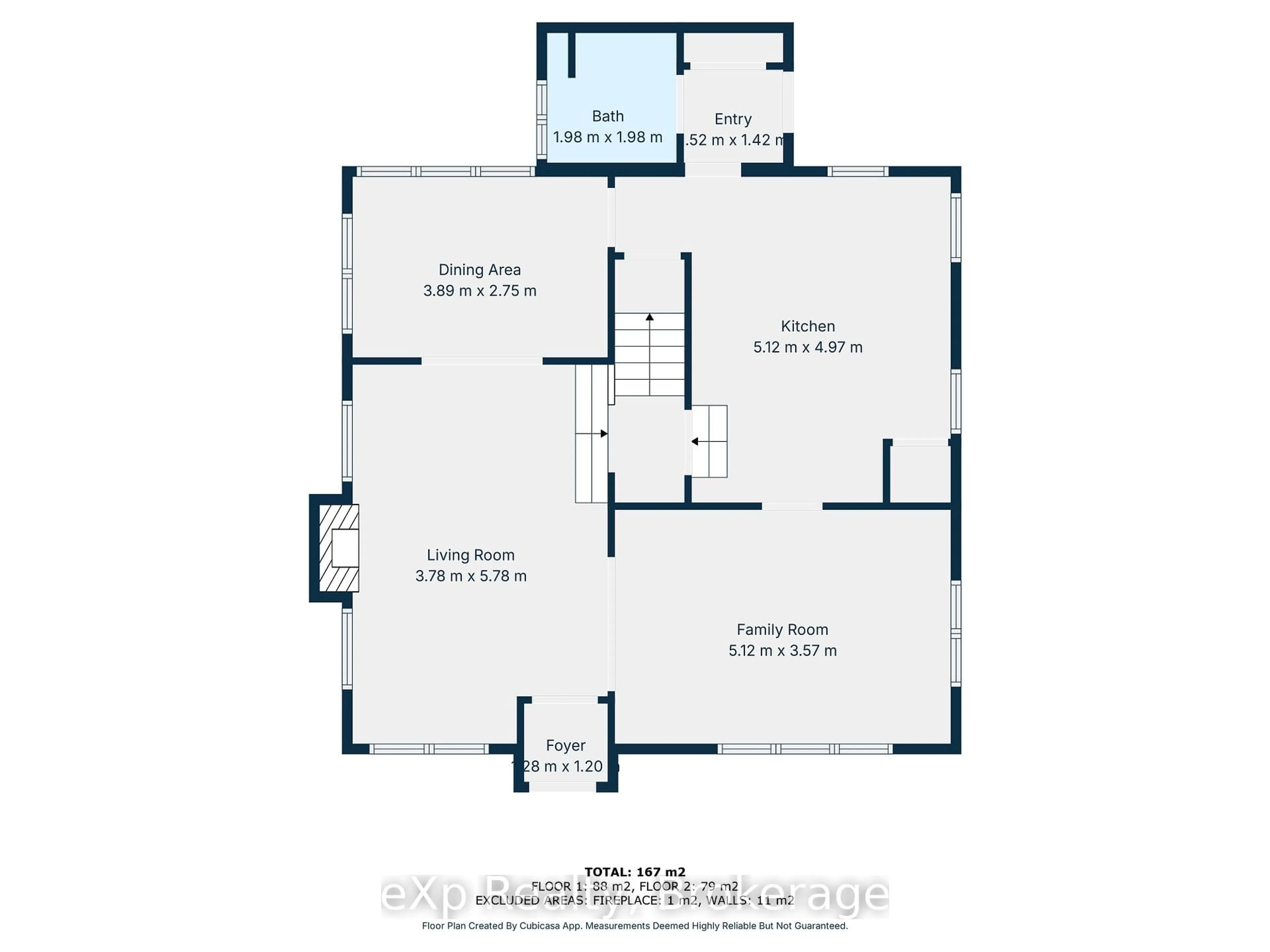 Floor plan for 39 Elora St, South Bruce Ontario N0G 2J0