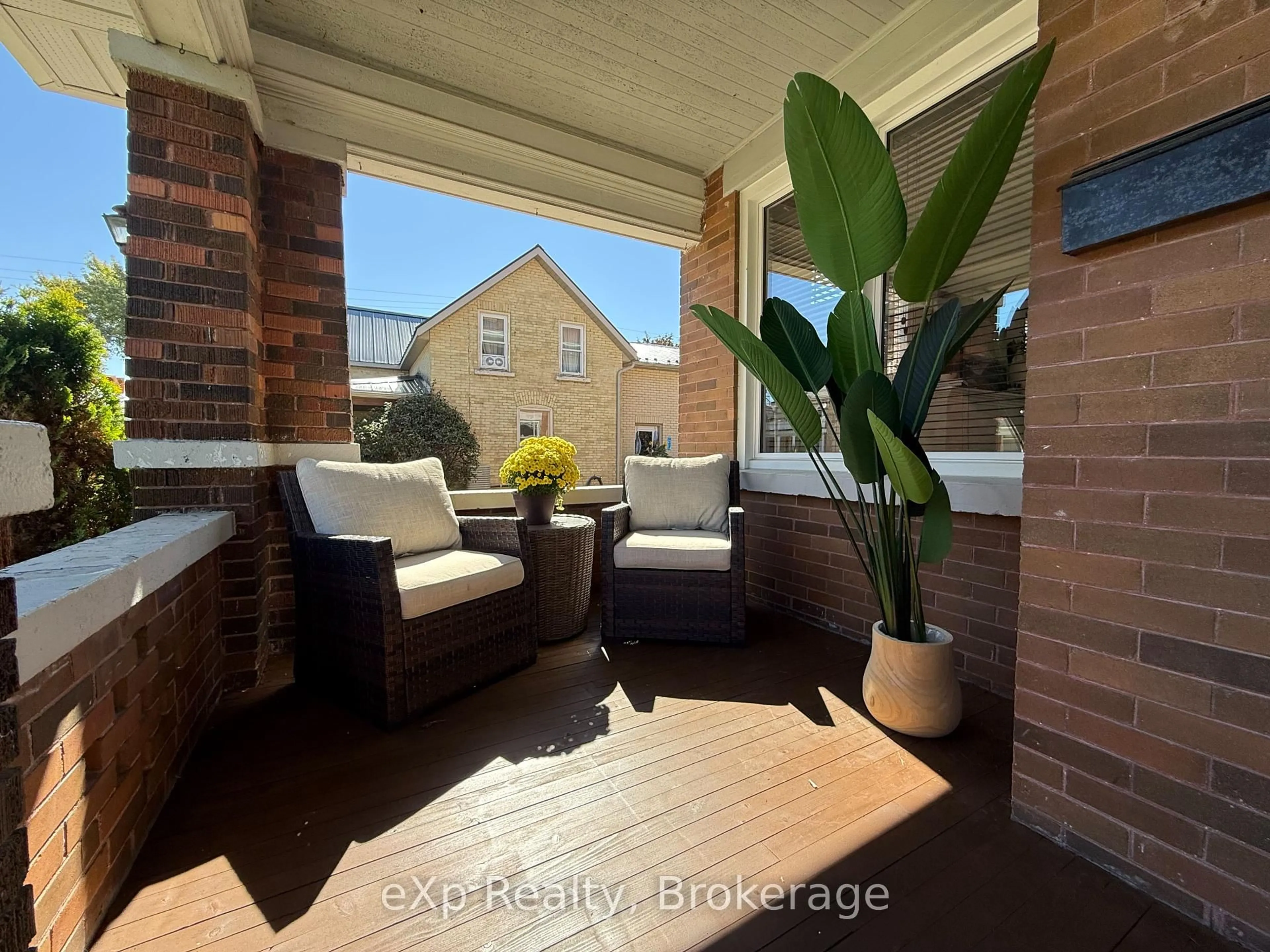 Patio, street for 39 Elora St, South Bruce Ontario N0G 2J0