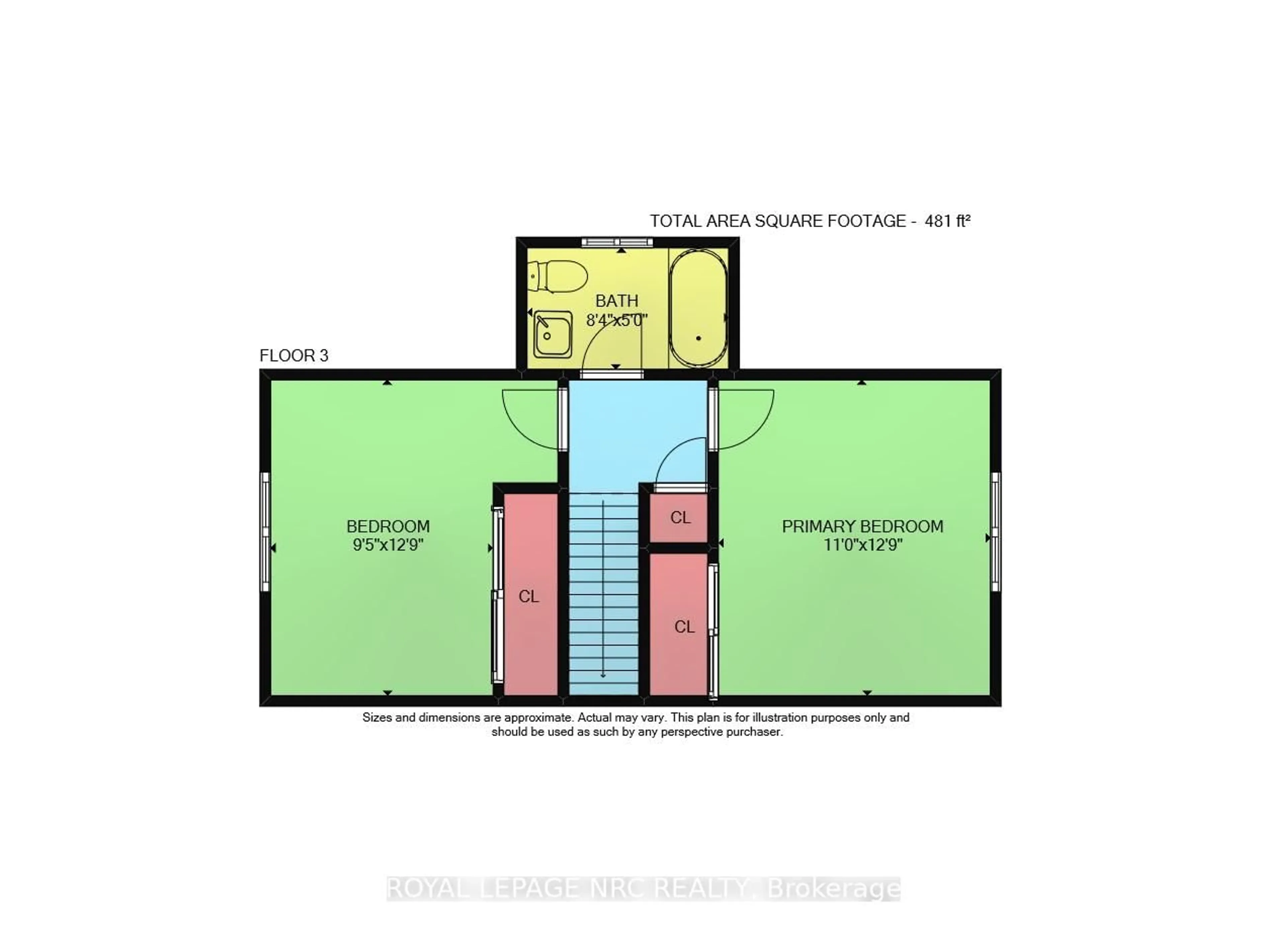 Floor plan for 325 Brookfield Blvd, Haldimand Ontario N1A 1L7