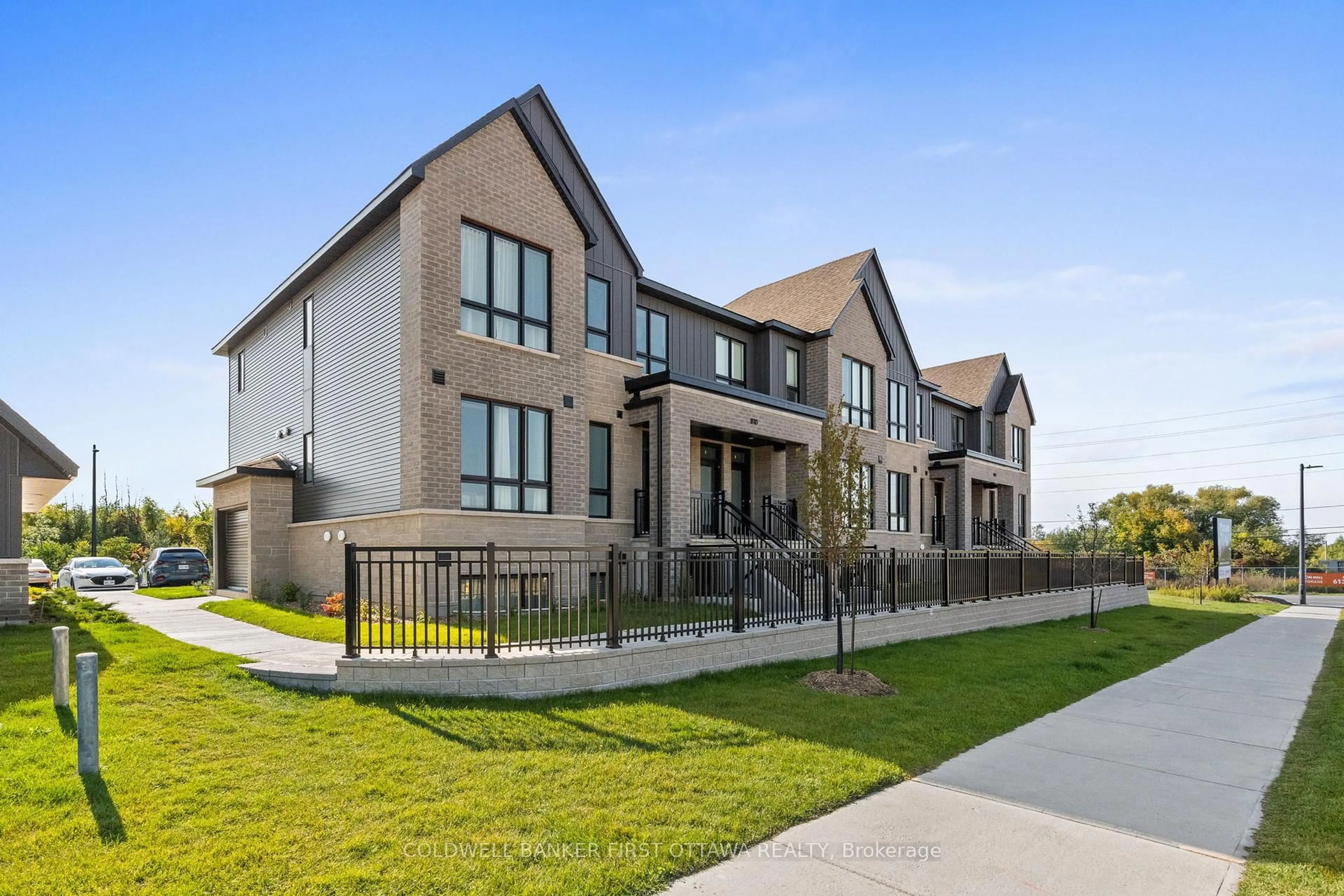 Home with brick exterior material, street for 810 Roger Griffiths Ave #D, Kanata Ontario K2S 3A9