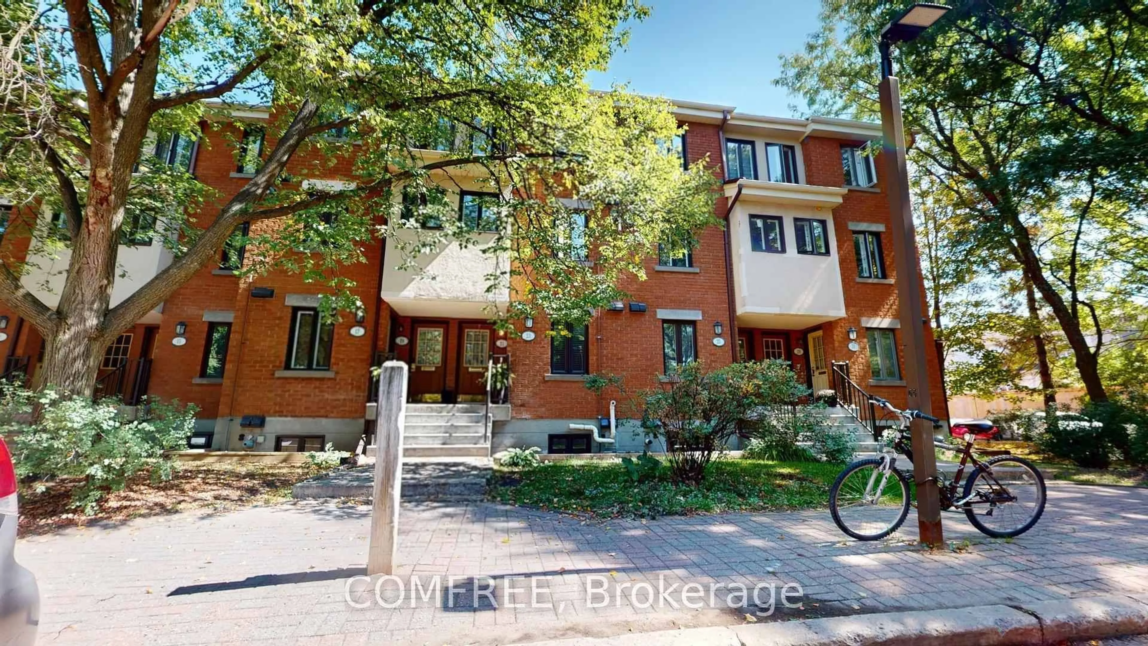 Home with brick exterior material, street for 23 Blue Moon Private #100, Ottawa Ontario K1K 4K5