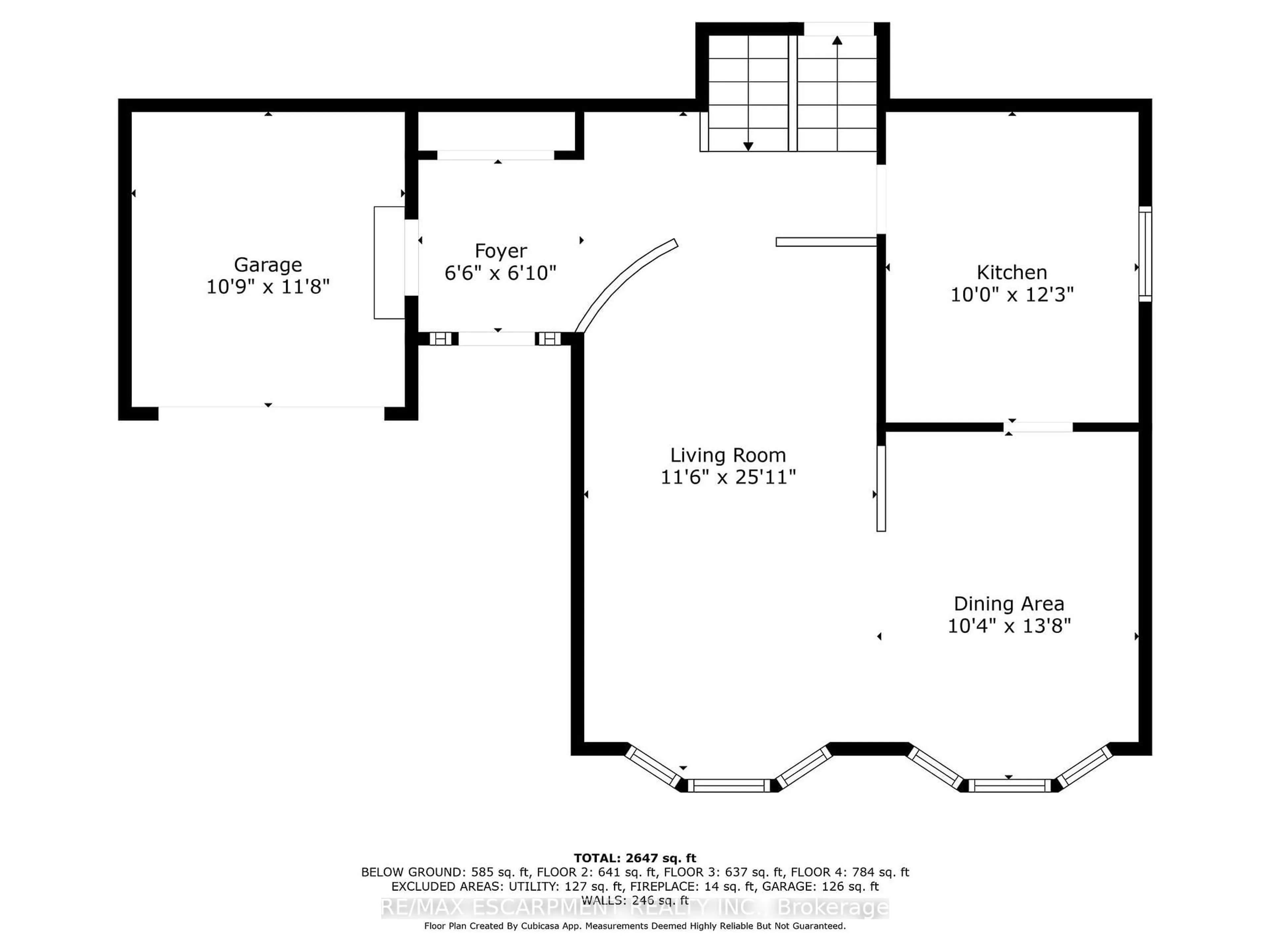 Floor plan for 16 Flamingo Dr, Hamilton Ontario L9A 4X7