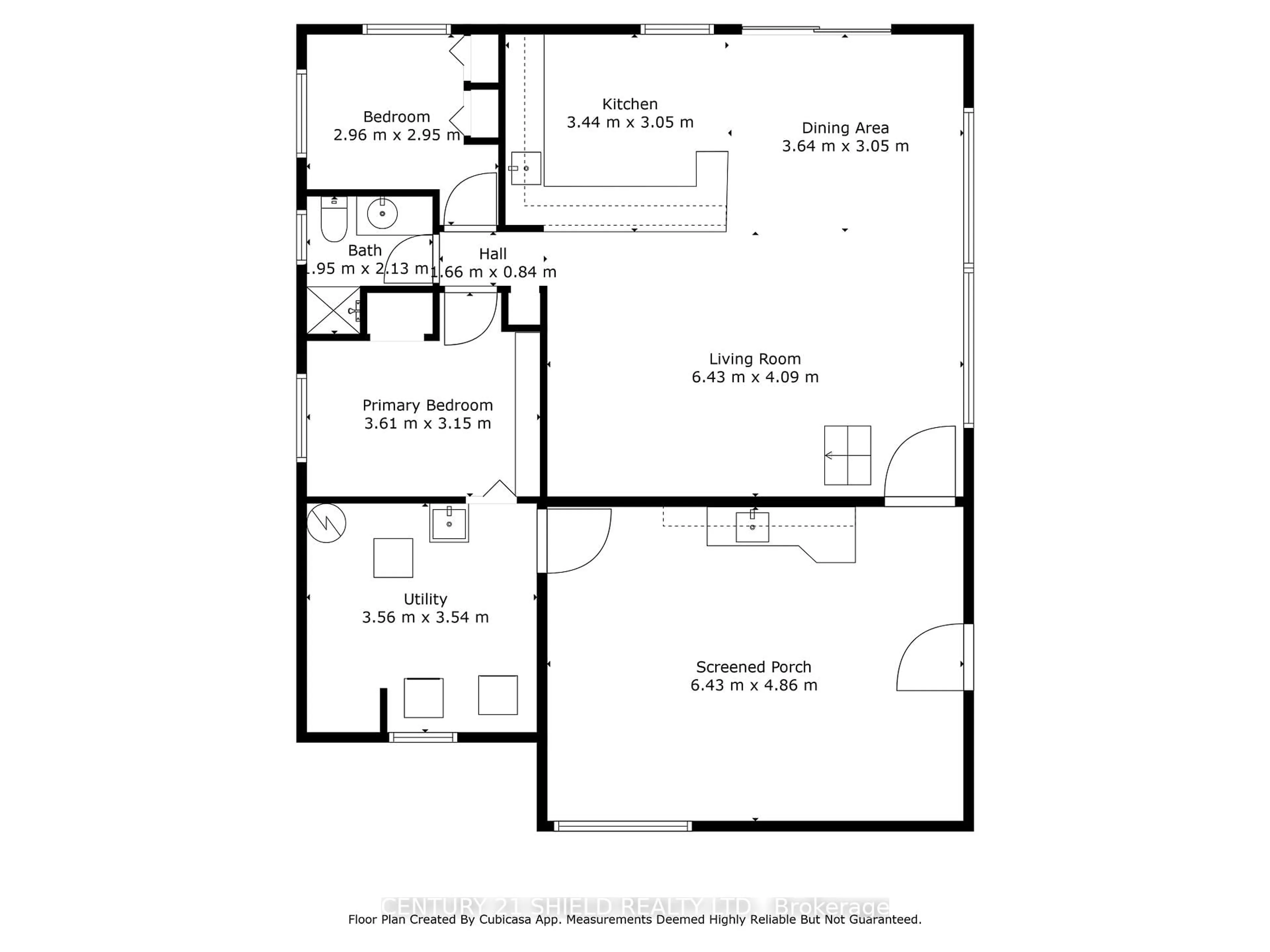 Floor plan for 6261 - 911 - 62 67th Ave, South Glengarry Ontario K0C 1N0