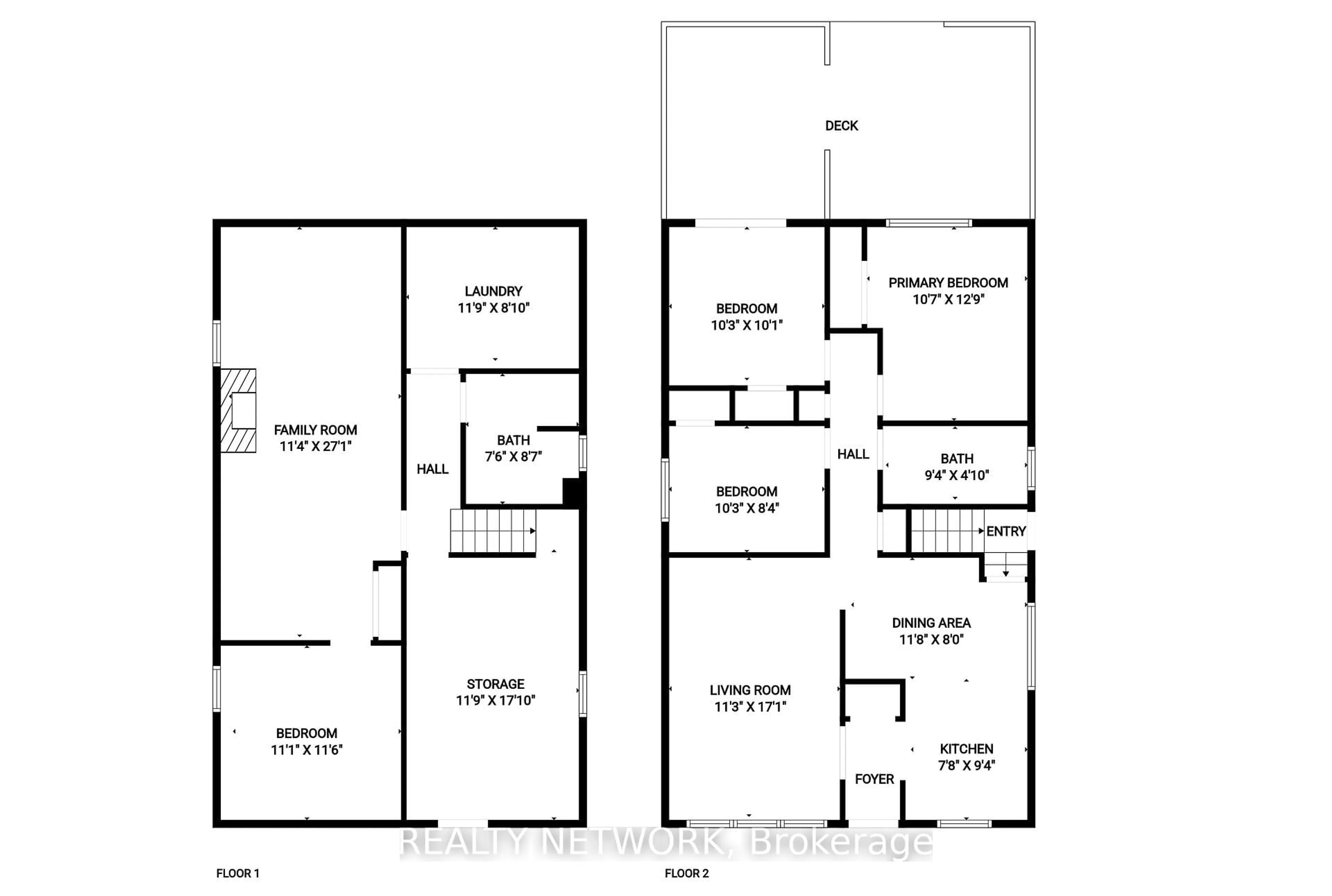 Floor plan for 23 Tyrone Dr, Hamilton Ontario L9C 2M6