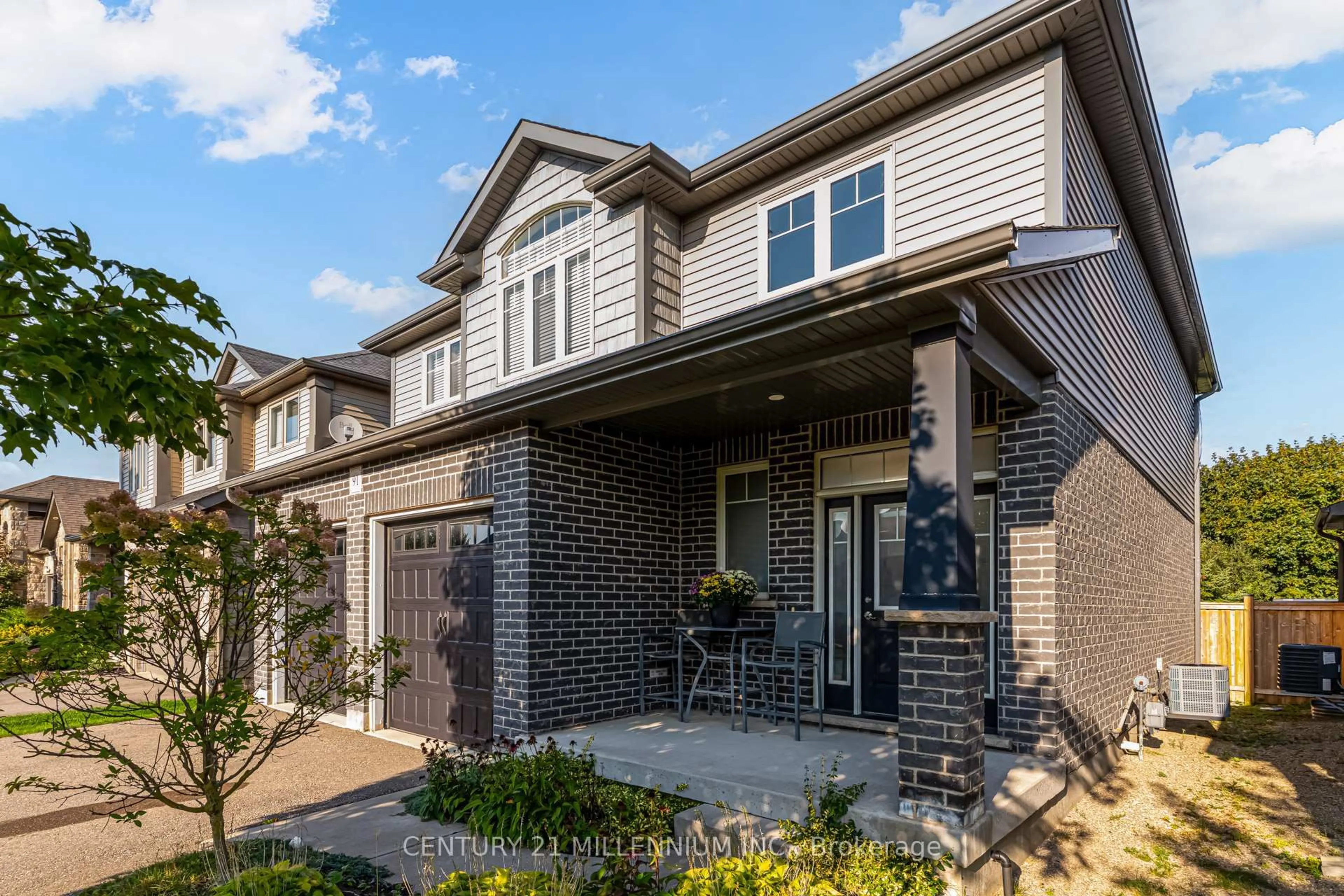 Home with brick exterior material, street for 91 Taylor Dr, East Luther Grand Valley Ontario L9W 6P4