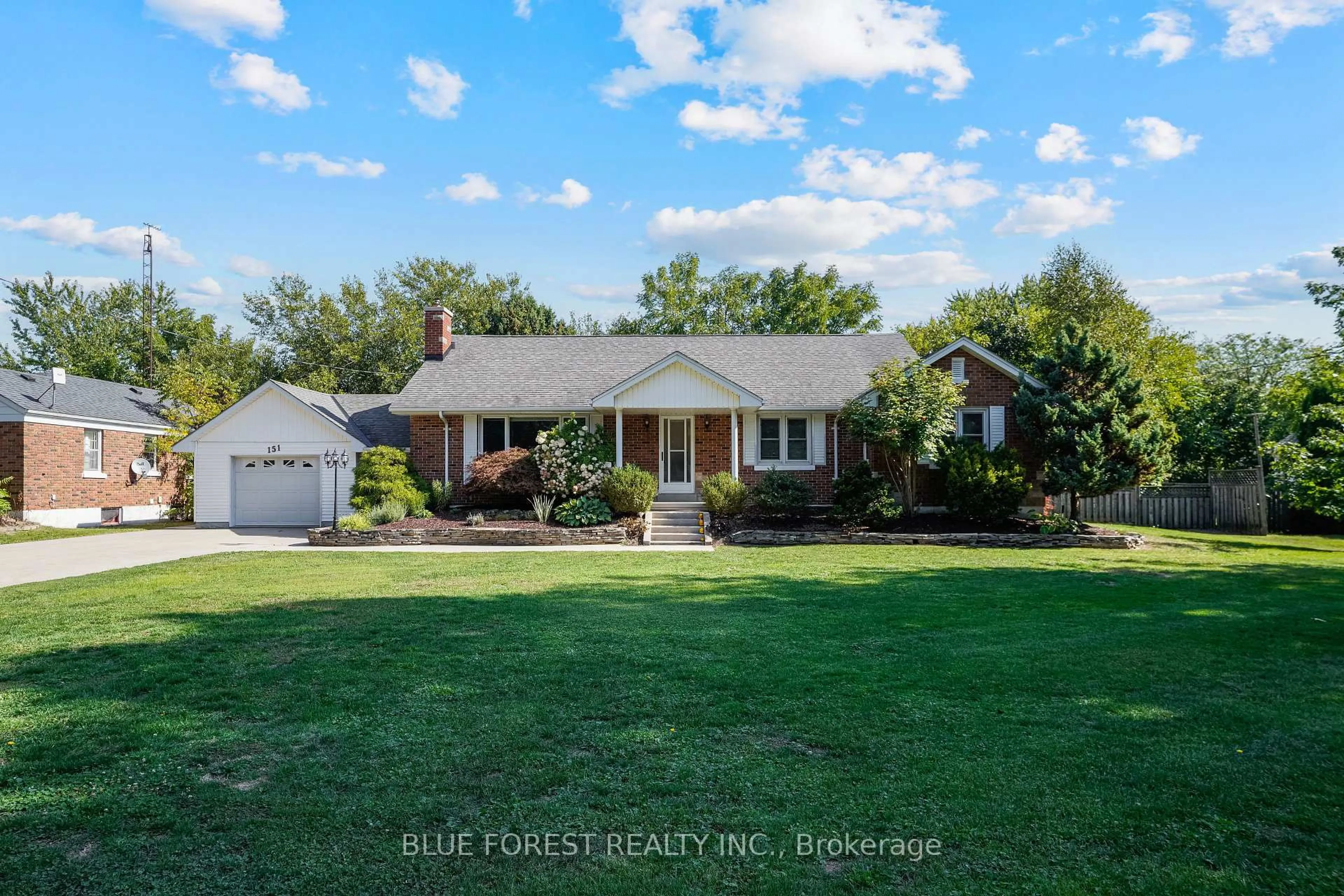 A pic from outside/outdoor area/front of a property/back of a property/a pic from drone, street for 151 GRAHAM Rd, West Elgin Ontario N0L 2P0