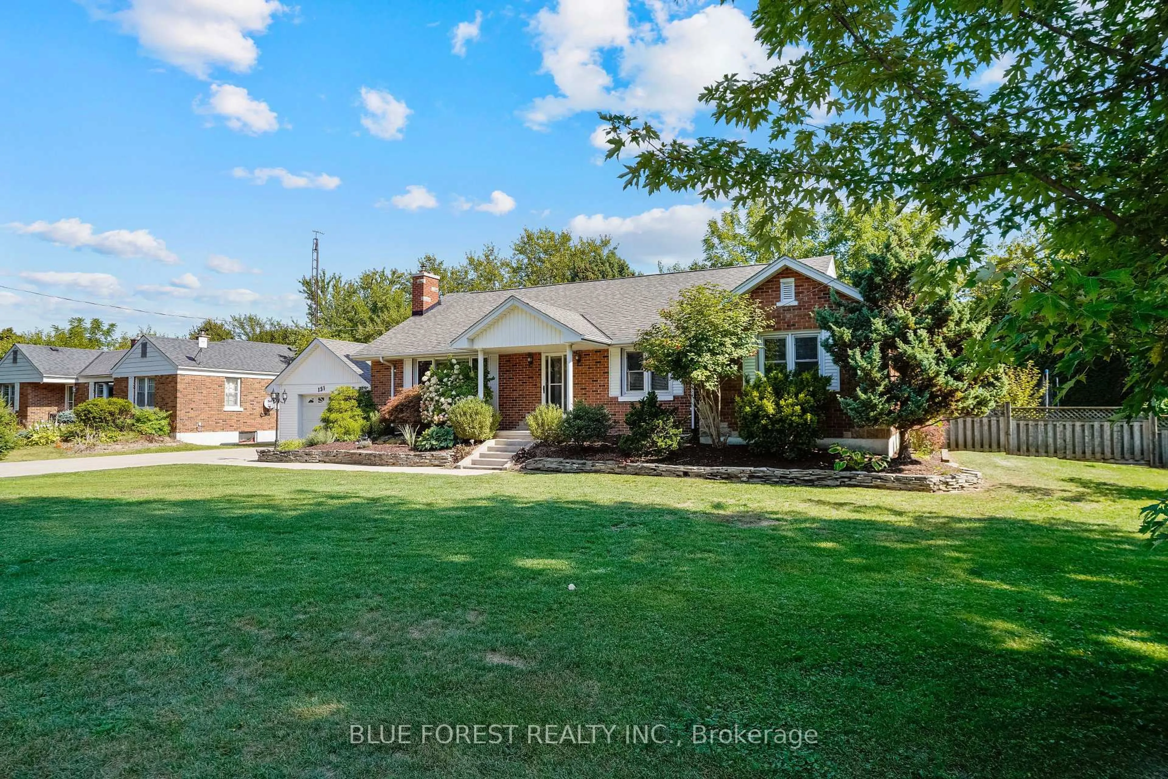 A pic from outside/outdoor area/front of a property/back of a property/a pic from drone, street for 151 GRAHAM Rd, West Elgin Ontario N0L 2P0