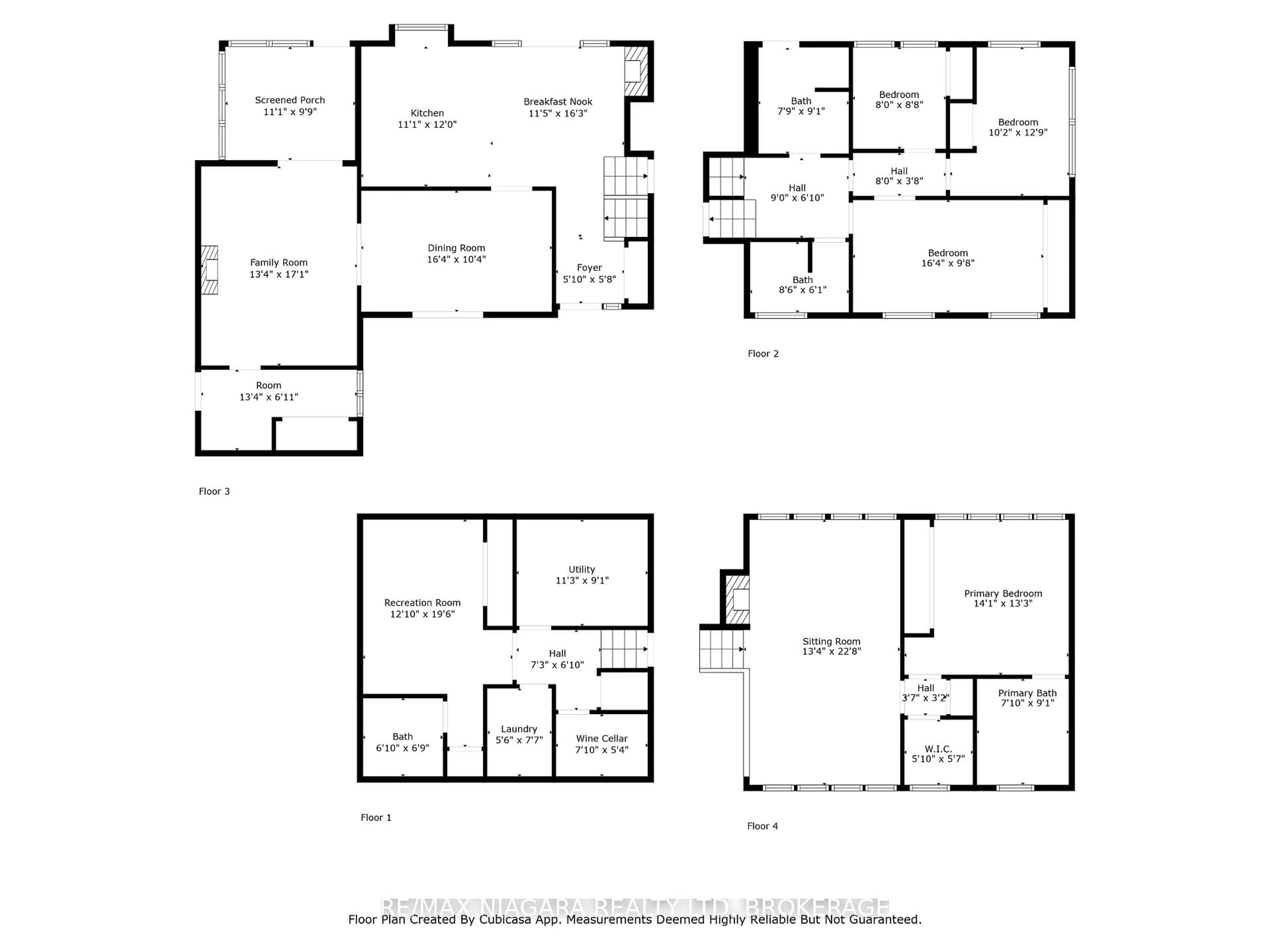 Floor plan for 10 Marwood Circ, St. Catharines Ontario L2T 1Z5