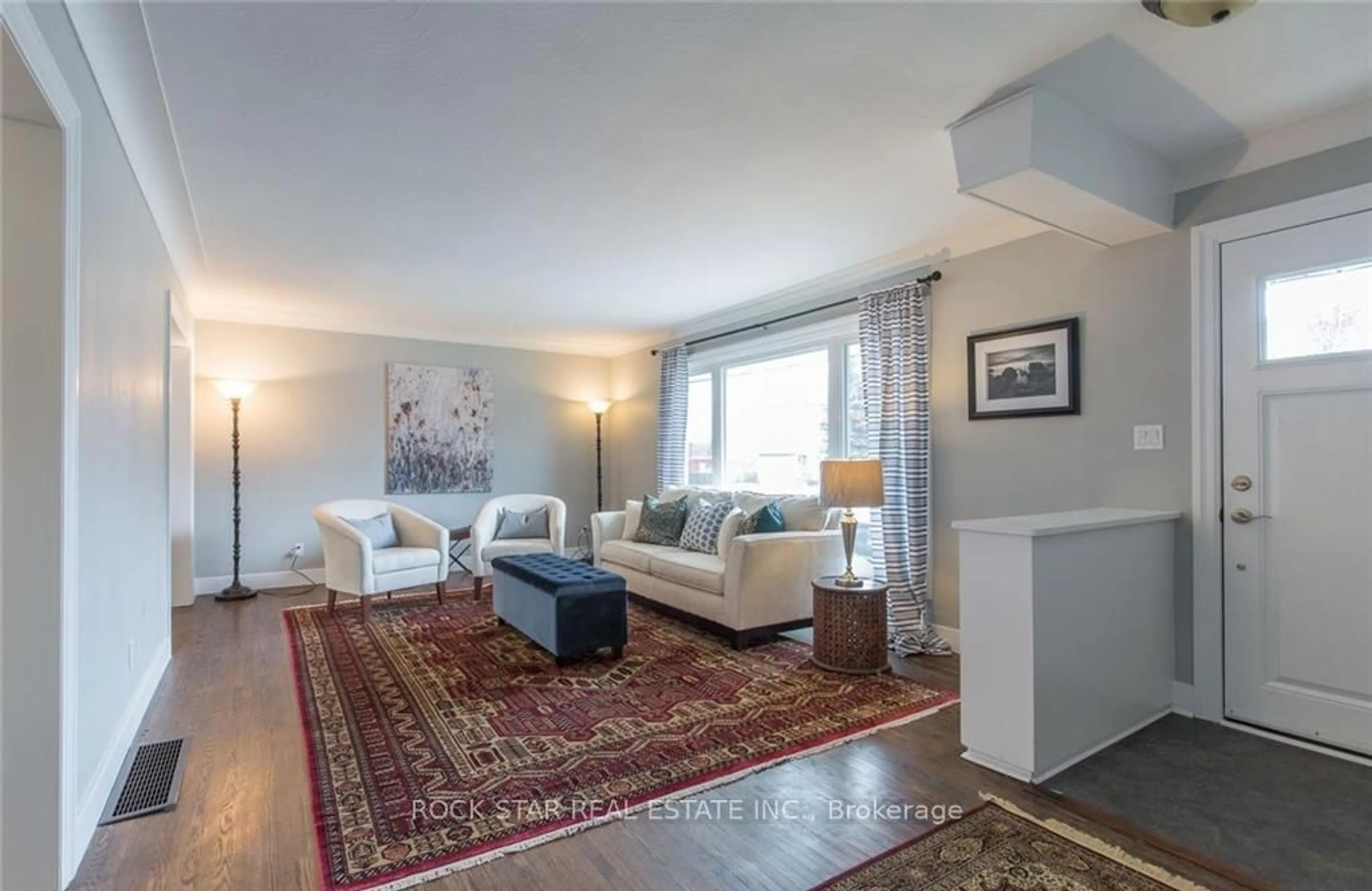 Living room with furniture, unknown for 14 Dunsdon St, Brantford Ontario N3R 3J3