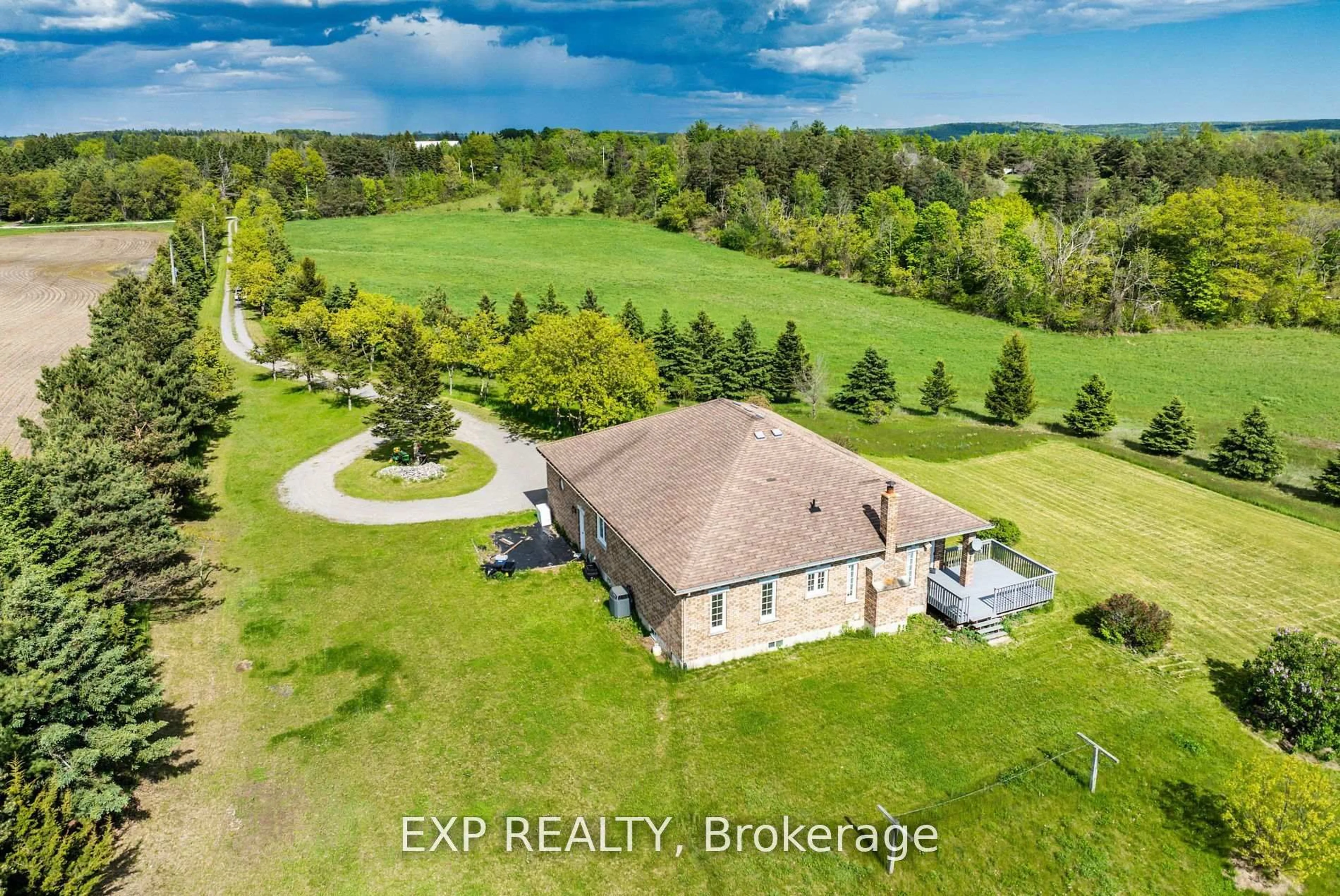 A pic from outside/outdoor area/front of a property/back of a property/a pic from drone, building for 296 Montgomery Rd, Alnwick/Haldimand Ontario K0K 2X0