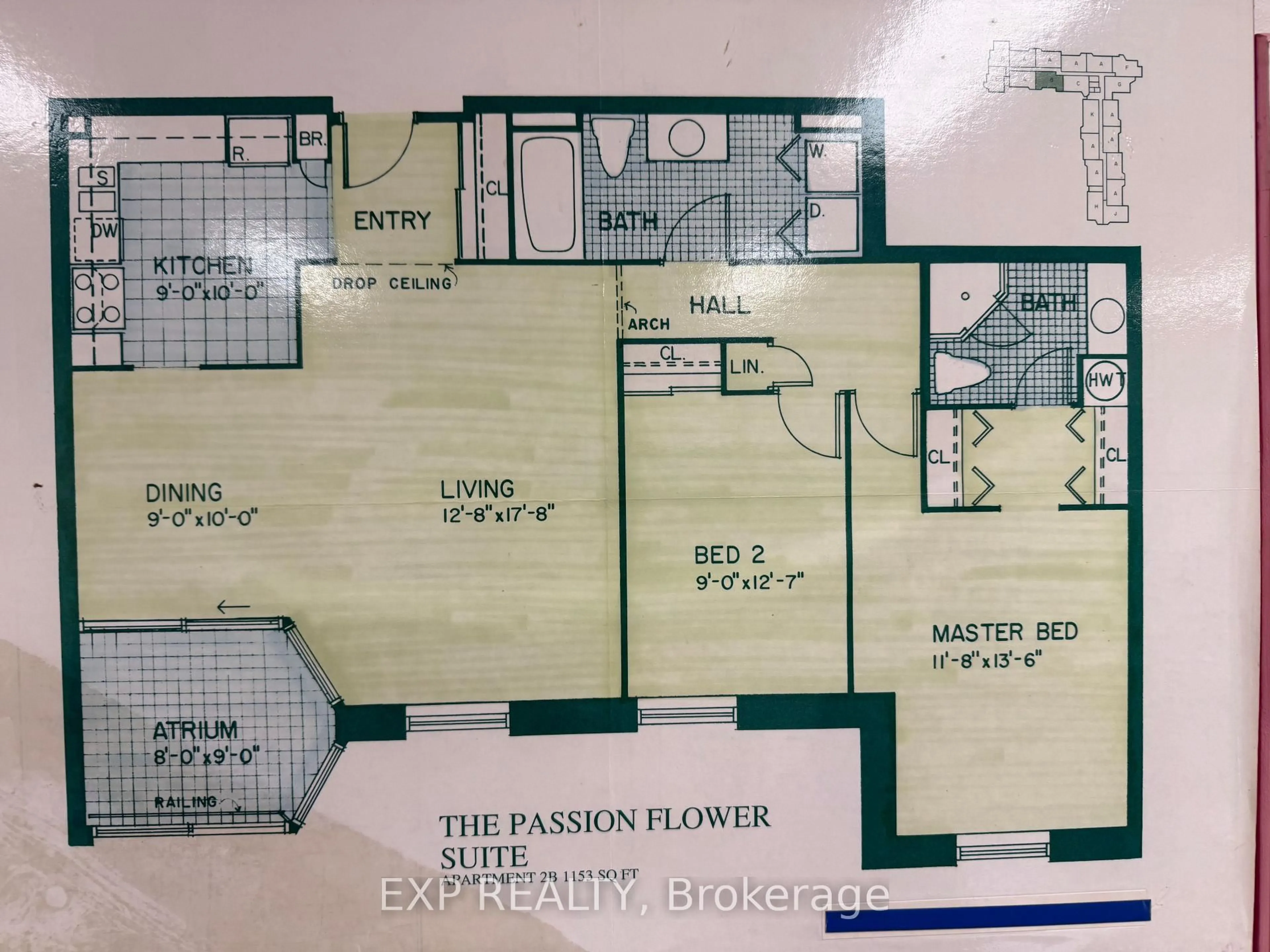 Floor plan for 960 Teron Rd #702, Ottawa Ontario K2K 2B6