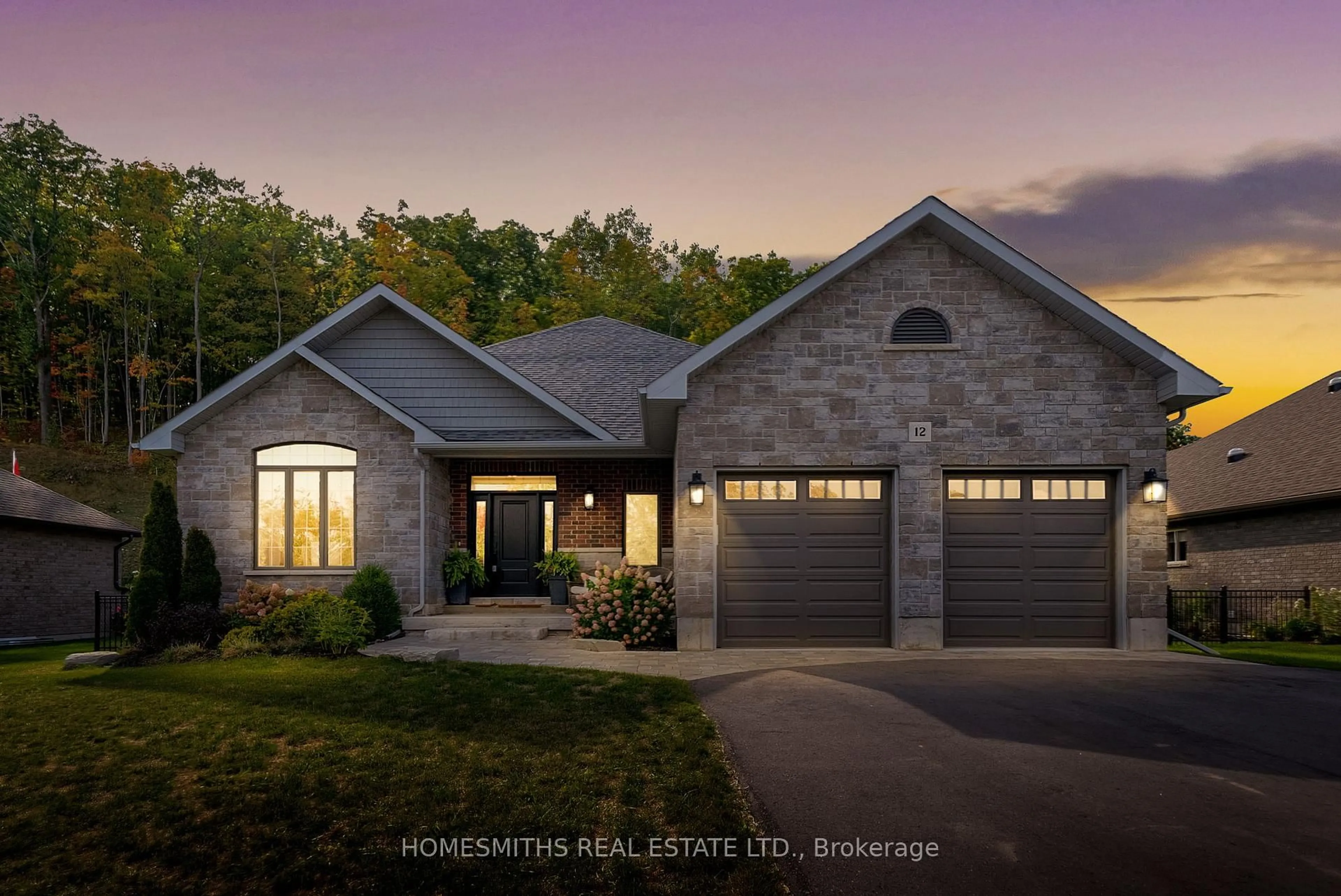 Home with brick exterior material, mountain view for 12 Riverside Tr, Trent Hills Ontario K0L 1L0