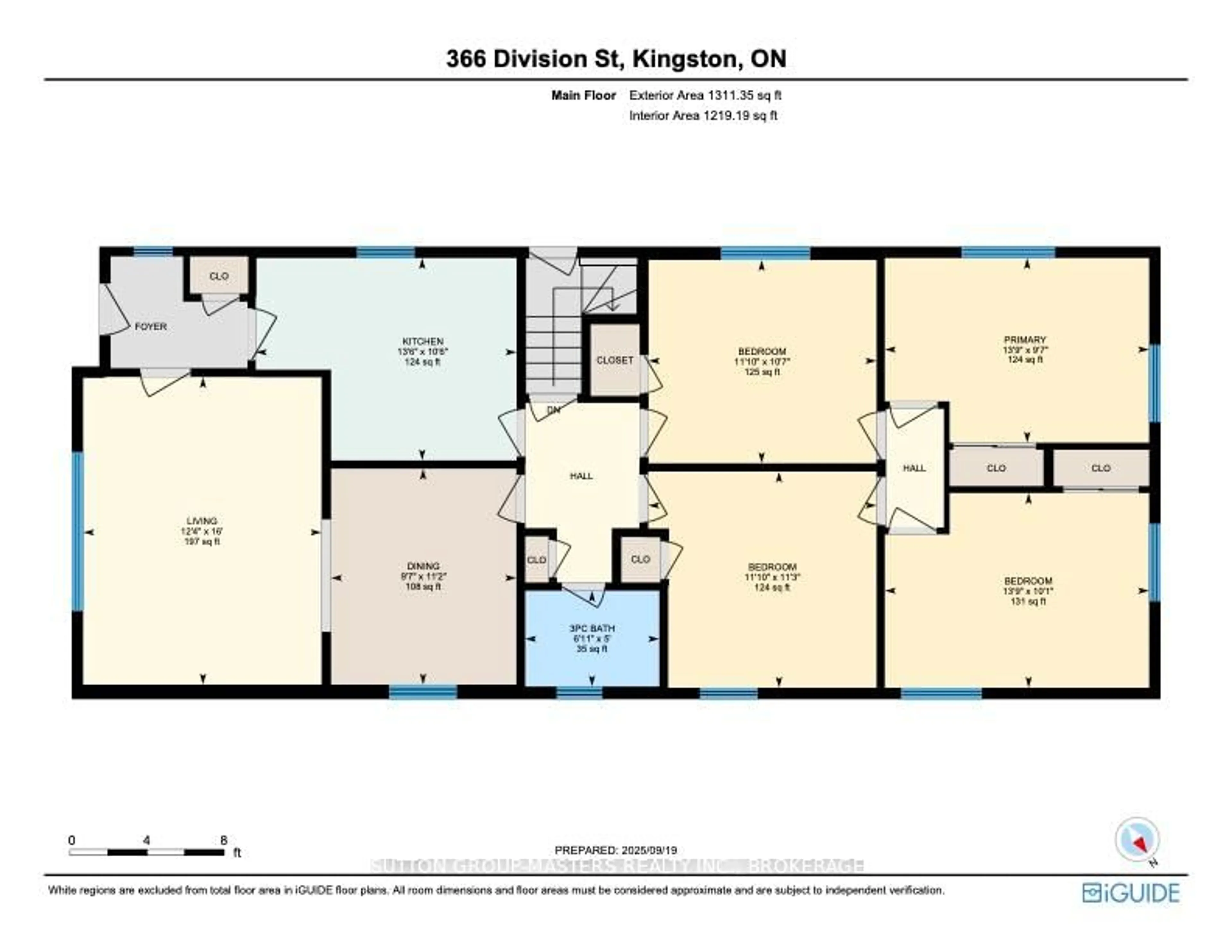 Floor plan for 366 Division St, Kingston Ontario K7K 4A3