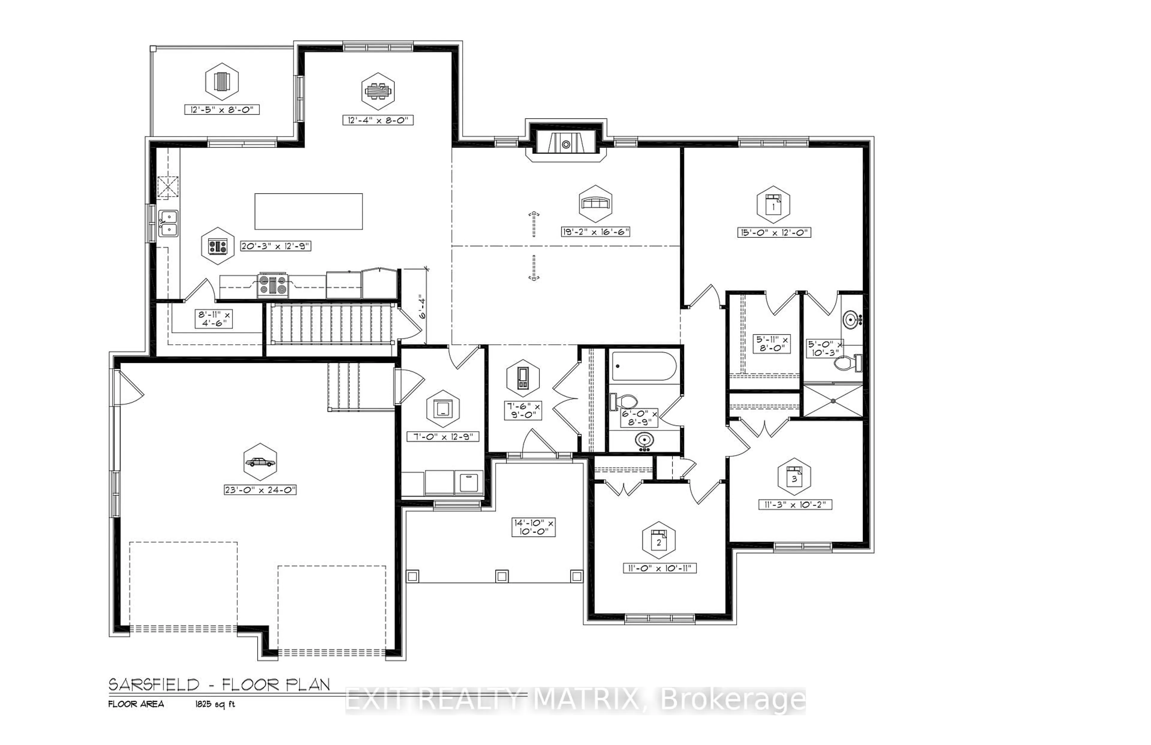 Floor plan for 37 Whitetail Ave, South Stormont Ontario K0C 1P0