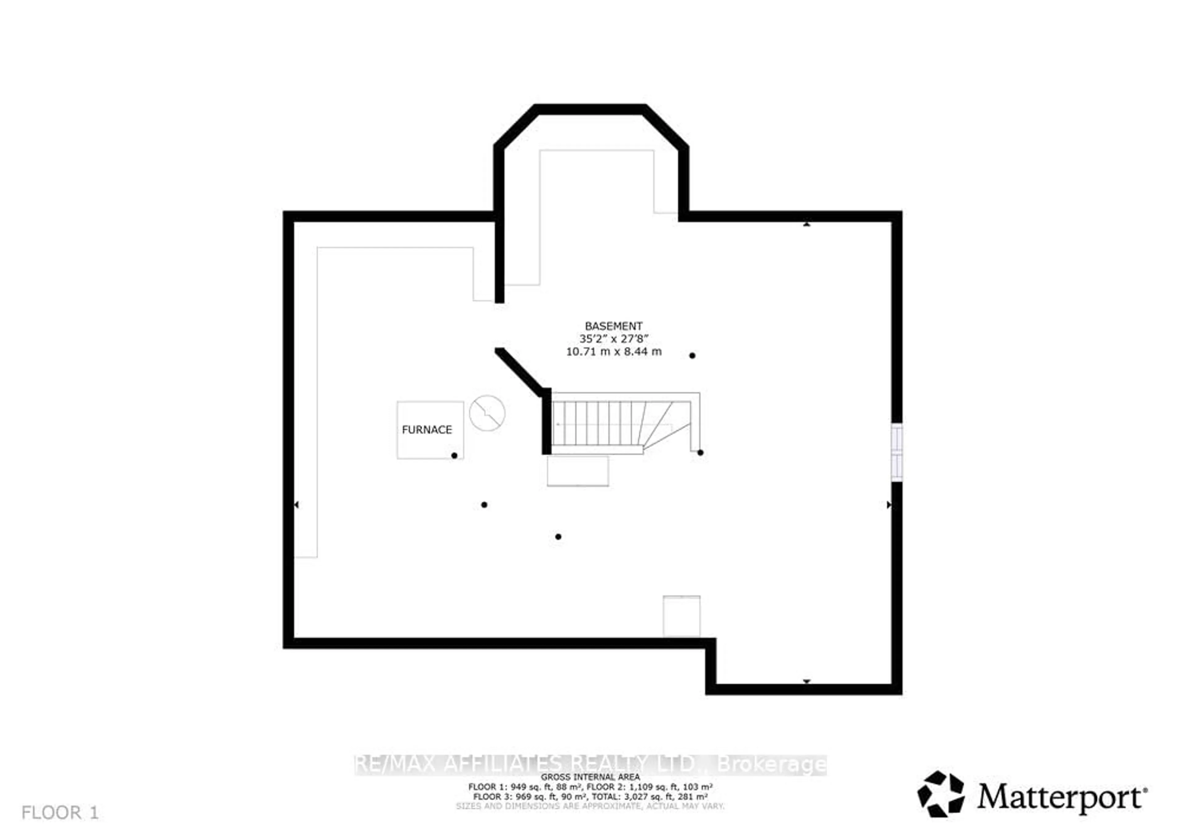 Floor plan for 560 Falwyn Cres, Orleans Ontario K4A 2A4